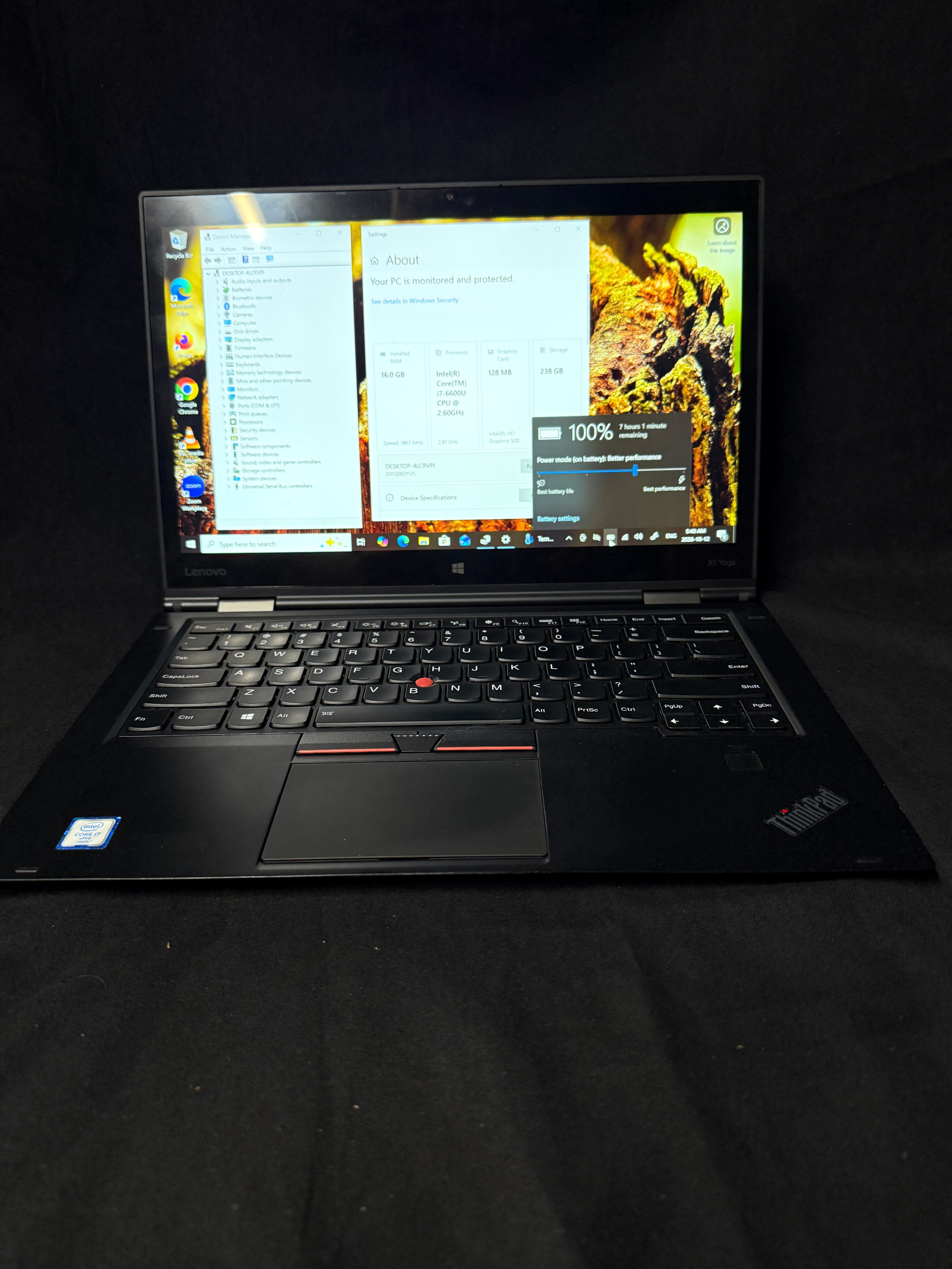 $80 REFURBISHED AS IS - Lenovo ThinkPad X1 Yoga Laptop