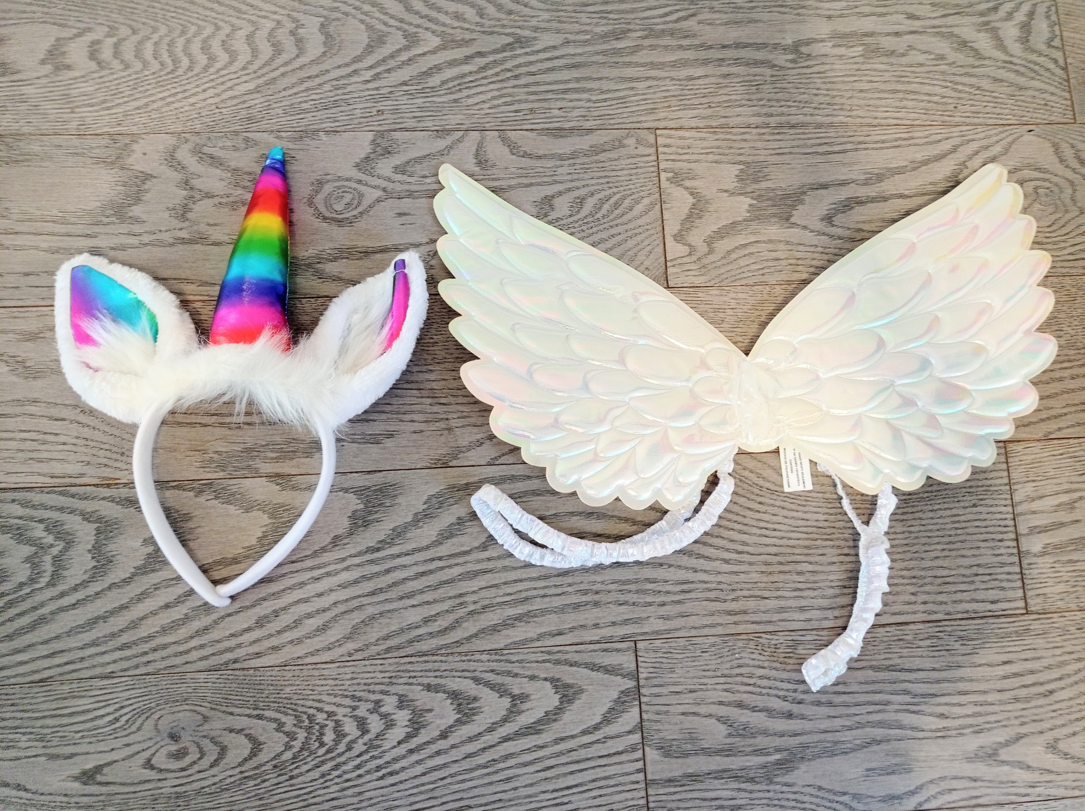 Kids Halloween Cosplay: Unicorn Headband  & Angel Wings