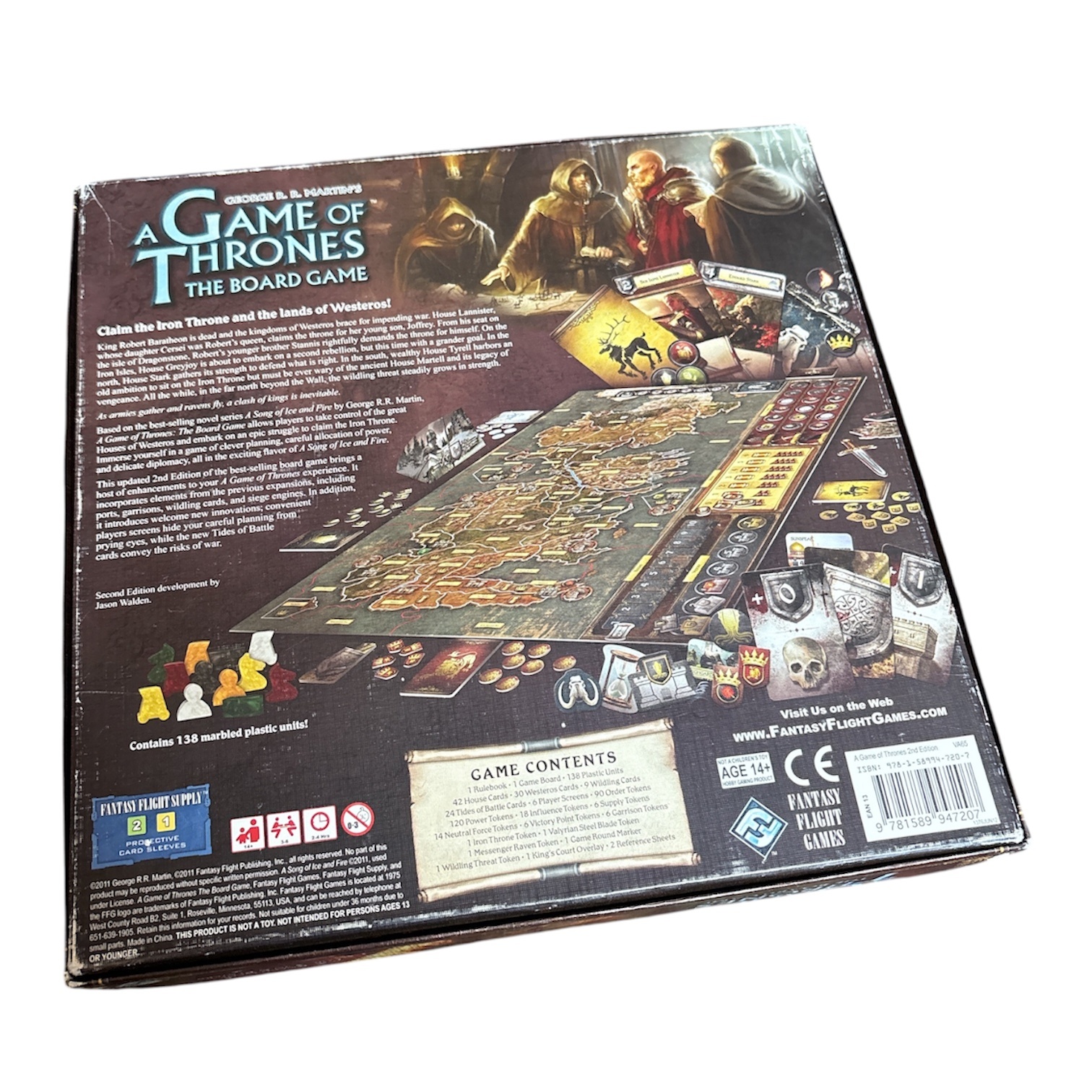 A Game of Thrones Board Game 2nd Edition + A Feast for Crows Exp - photo 5