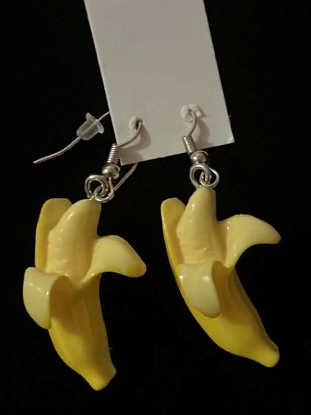 Earrings Peeled Bananas (New)