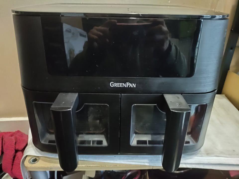 NEW GreenPan Bistro Dual Zone Air Fryer, 2x 4L - photo 2