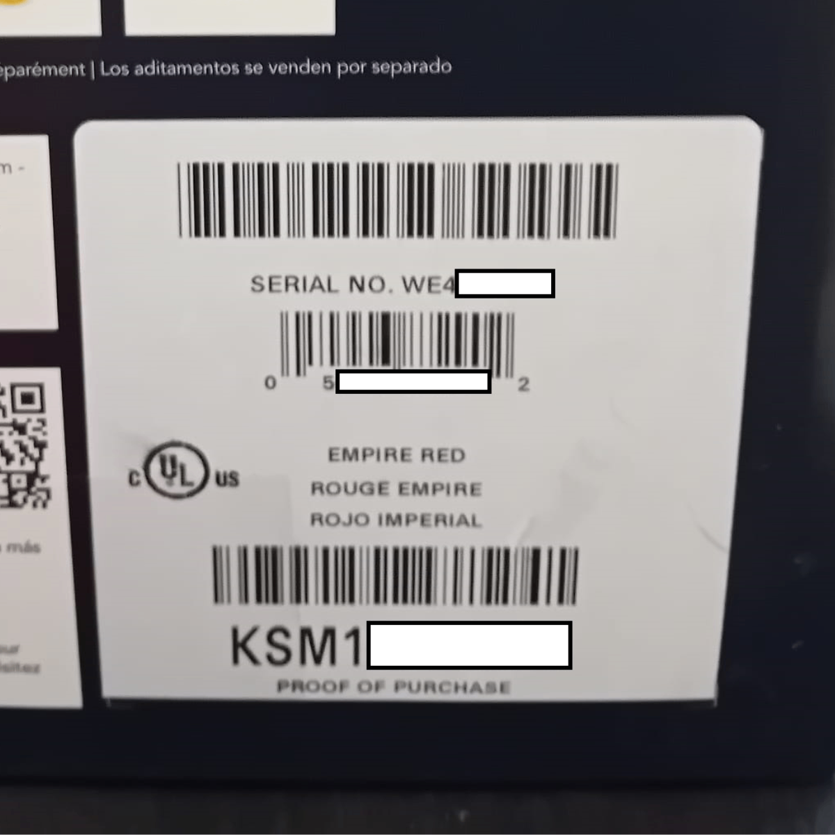 Retail Price $537-SEALED UNOPENED KitchenAid Artisan 5-Quart - photo 3