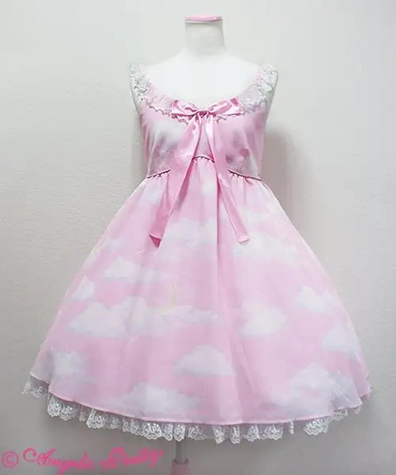 Angelic Pretty Misty Sky JSK 2016 Pink - Size S