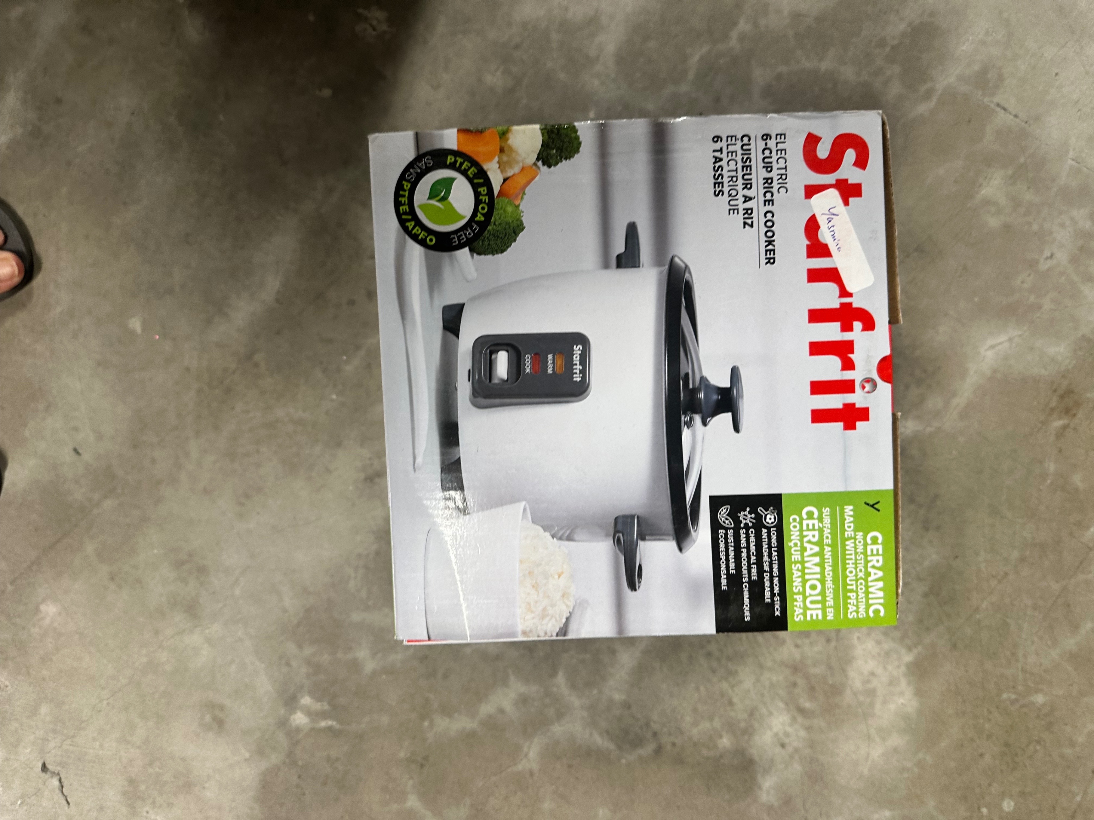 Starfrit 6-Cup Electric Rice Cooker