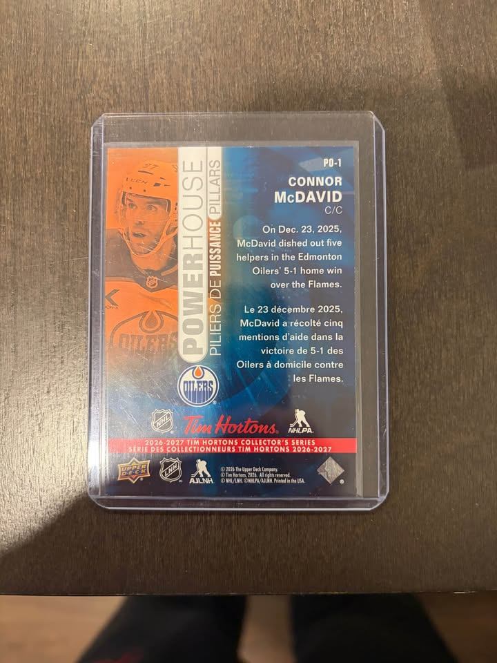 2026-27 Tim Hortons Hockey Card - photo 2