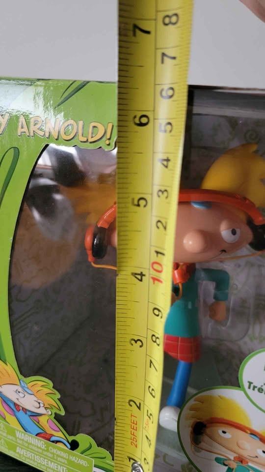 Hey Arnold! Arnold Bobblehead - Nickelodeon - Just Play. NEW. - photo 2