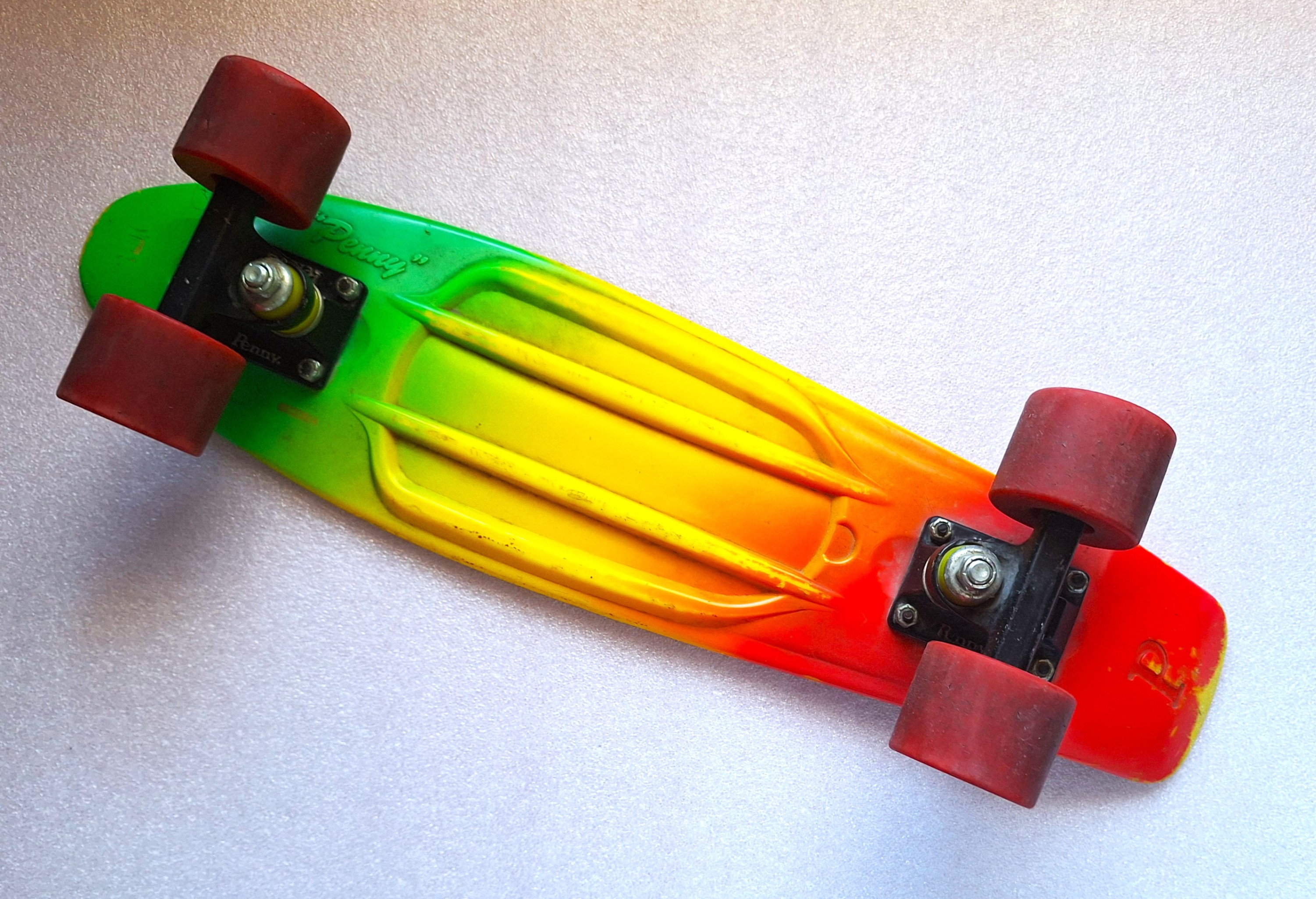 Penny Australia cruiser skateboard - rainbow deck 22" - photo 3