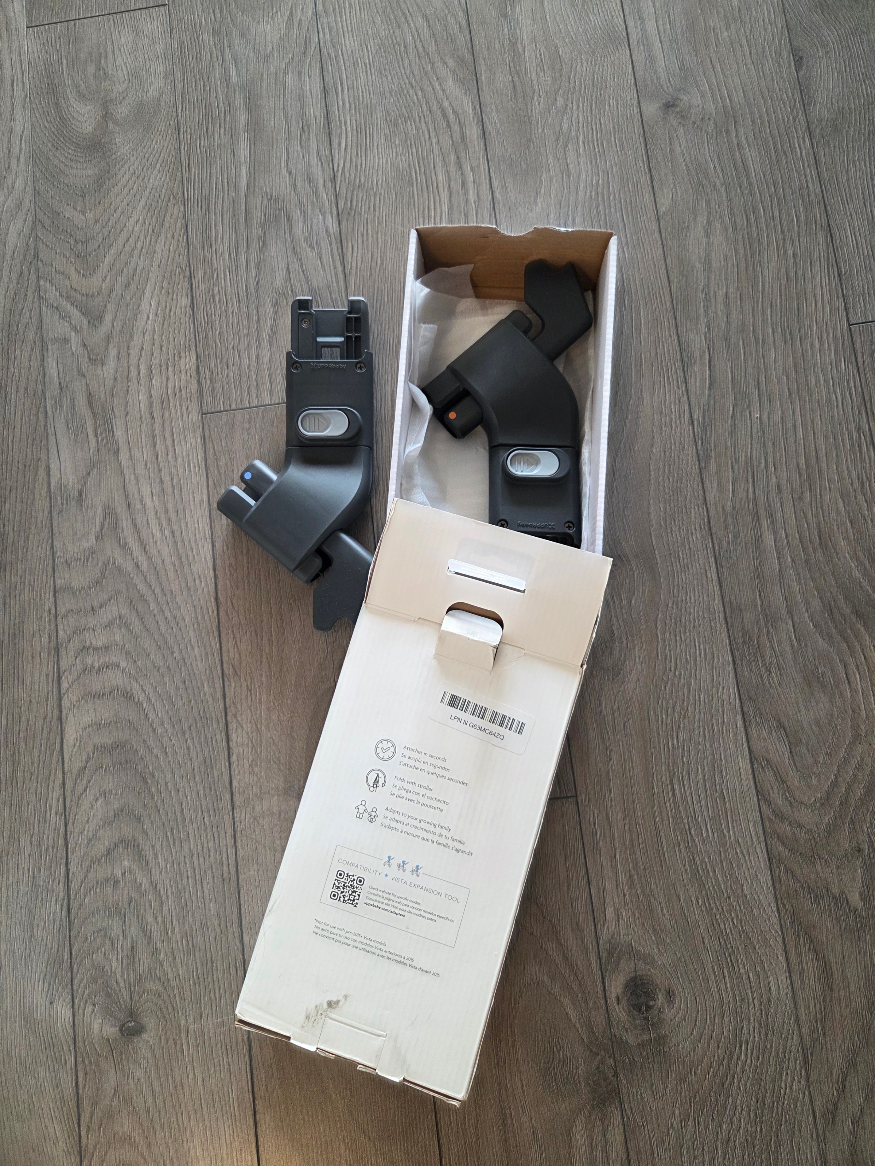 UPPAbaby Vista Lower Adapters - photo 4