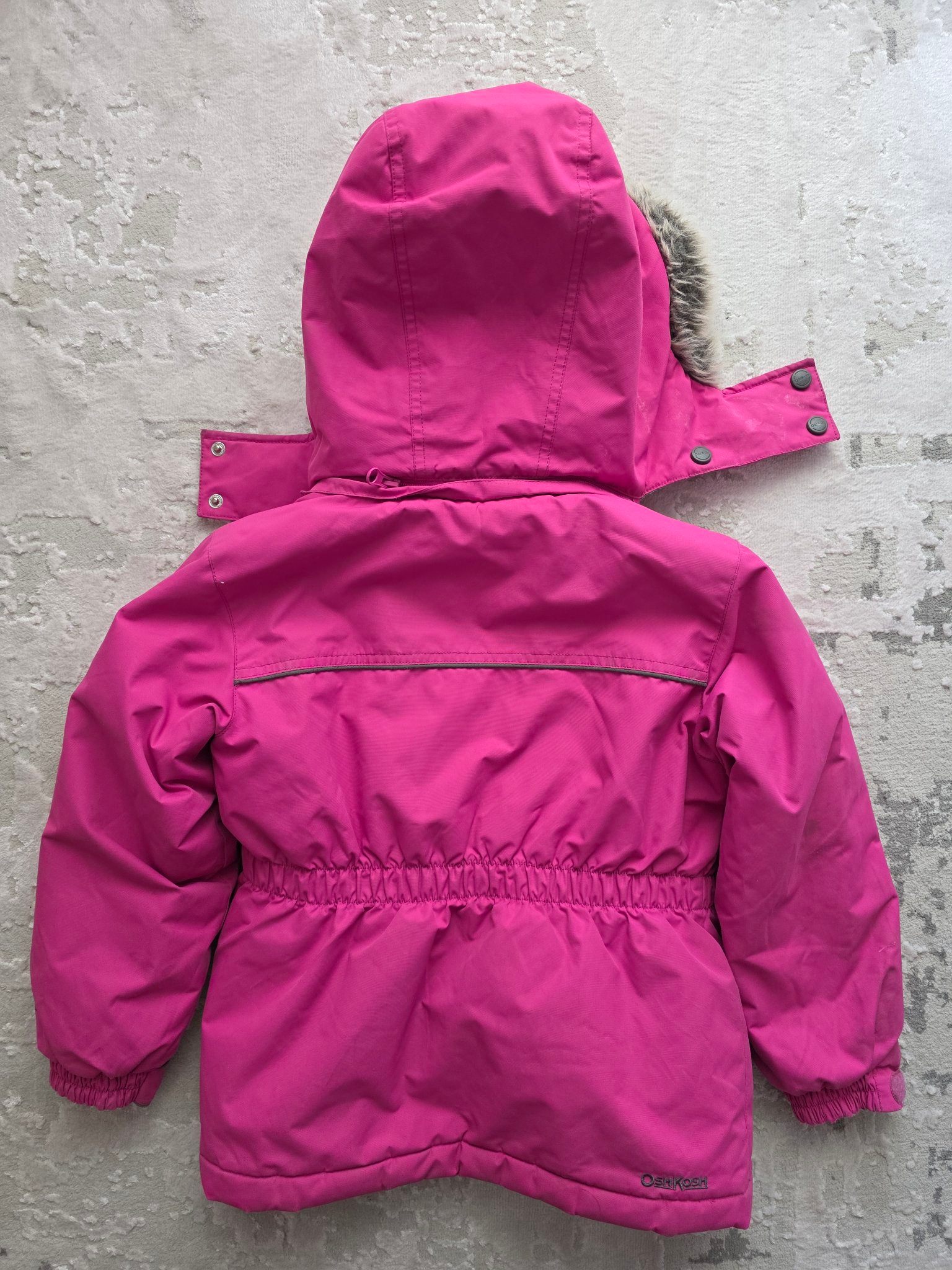 Girls OshKosh Winter Coat — Pink, Size 6 - photo 3