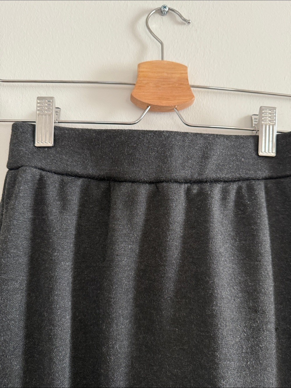 Thick Classic Charcoal Women's A-line Skirt - photo 3
