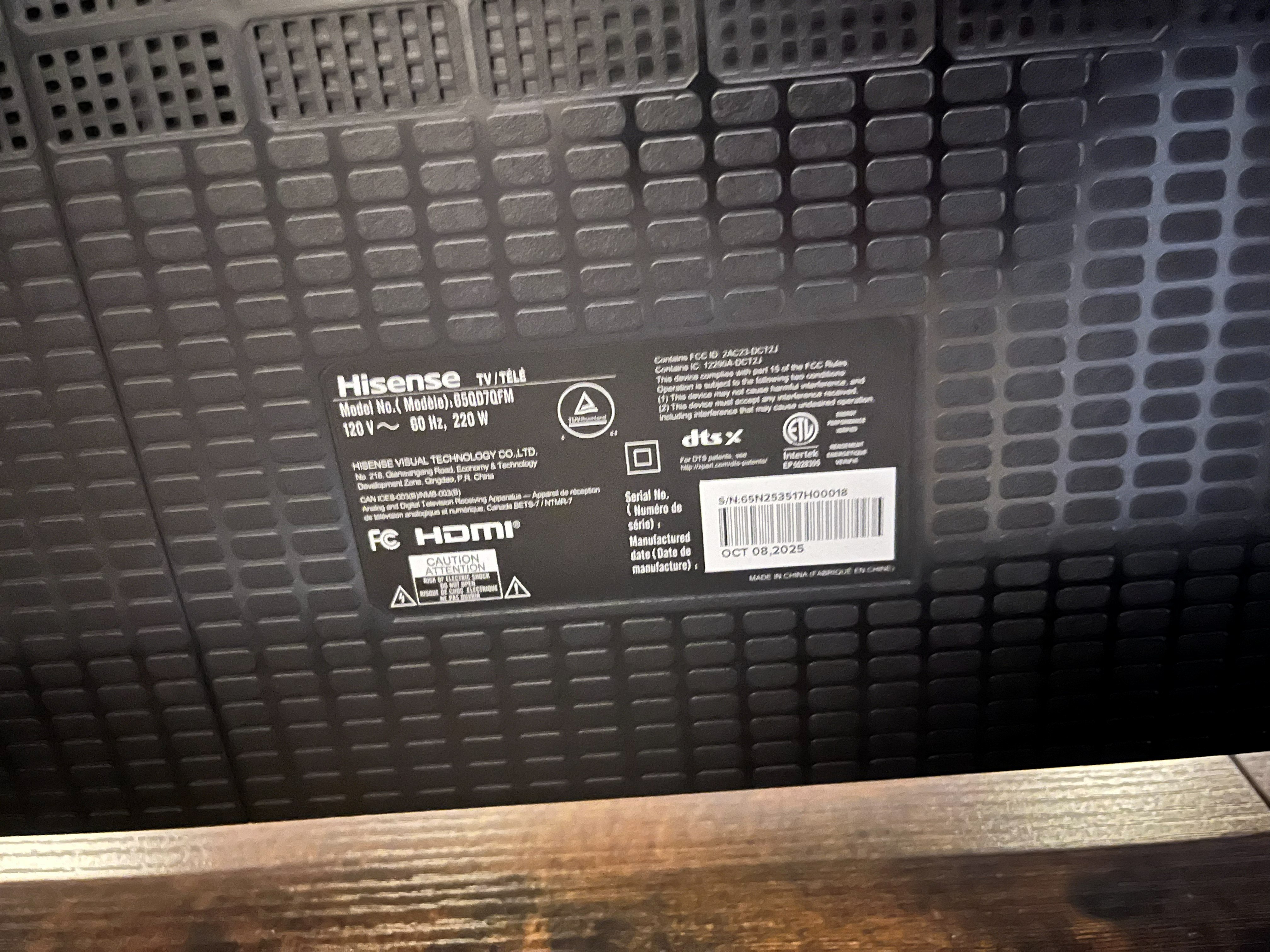 Hisense 65-inch 4K Mini-LED Fire TV - photo 3