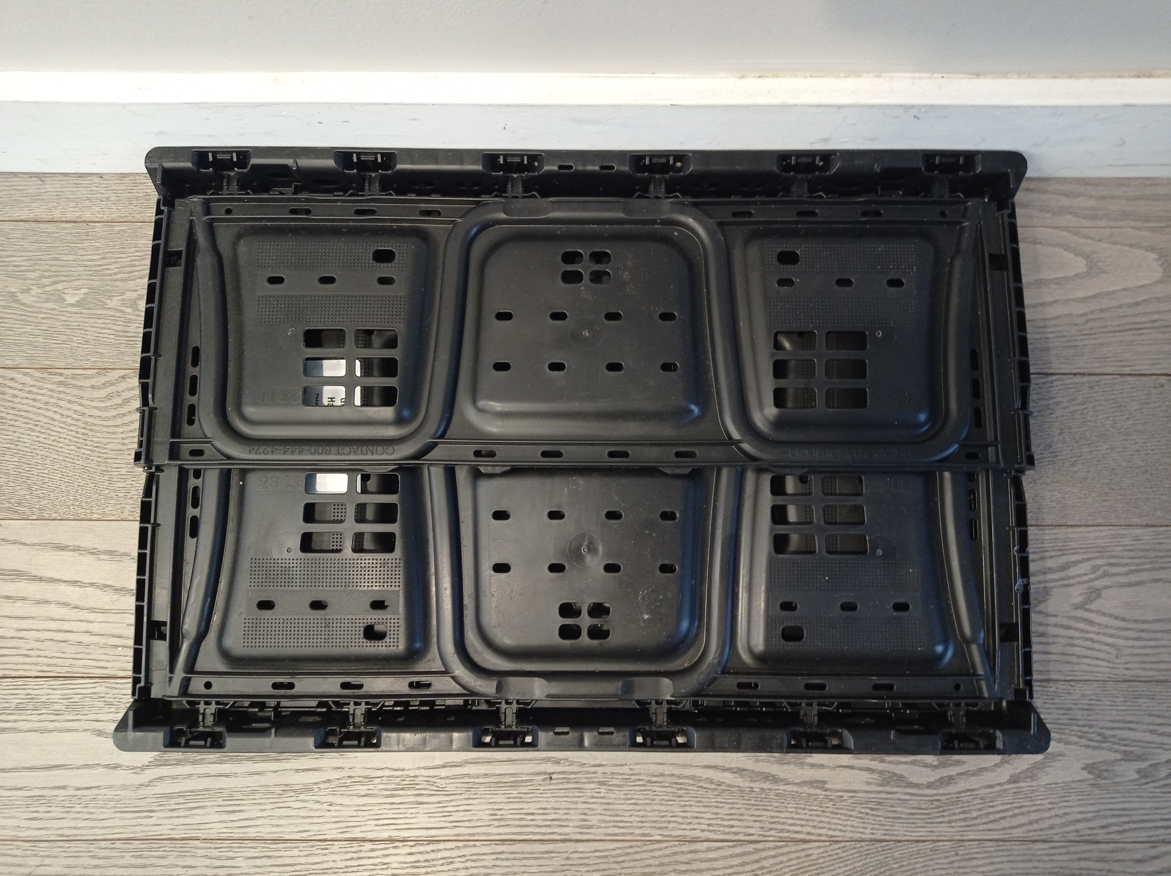 Collapsible Heavy-Duty Storage Crate, 52L - photo 3