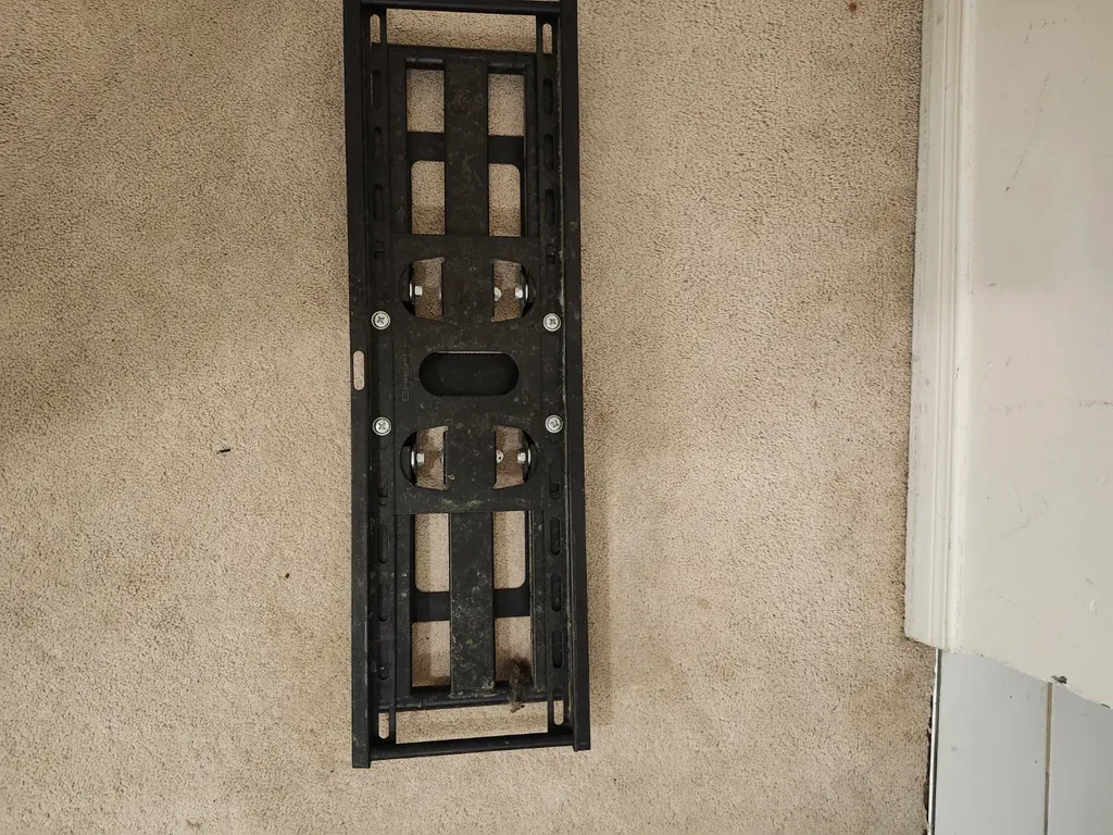 Black Metal TV Wall Mount Bracket - photo 2