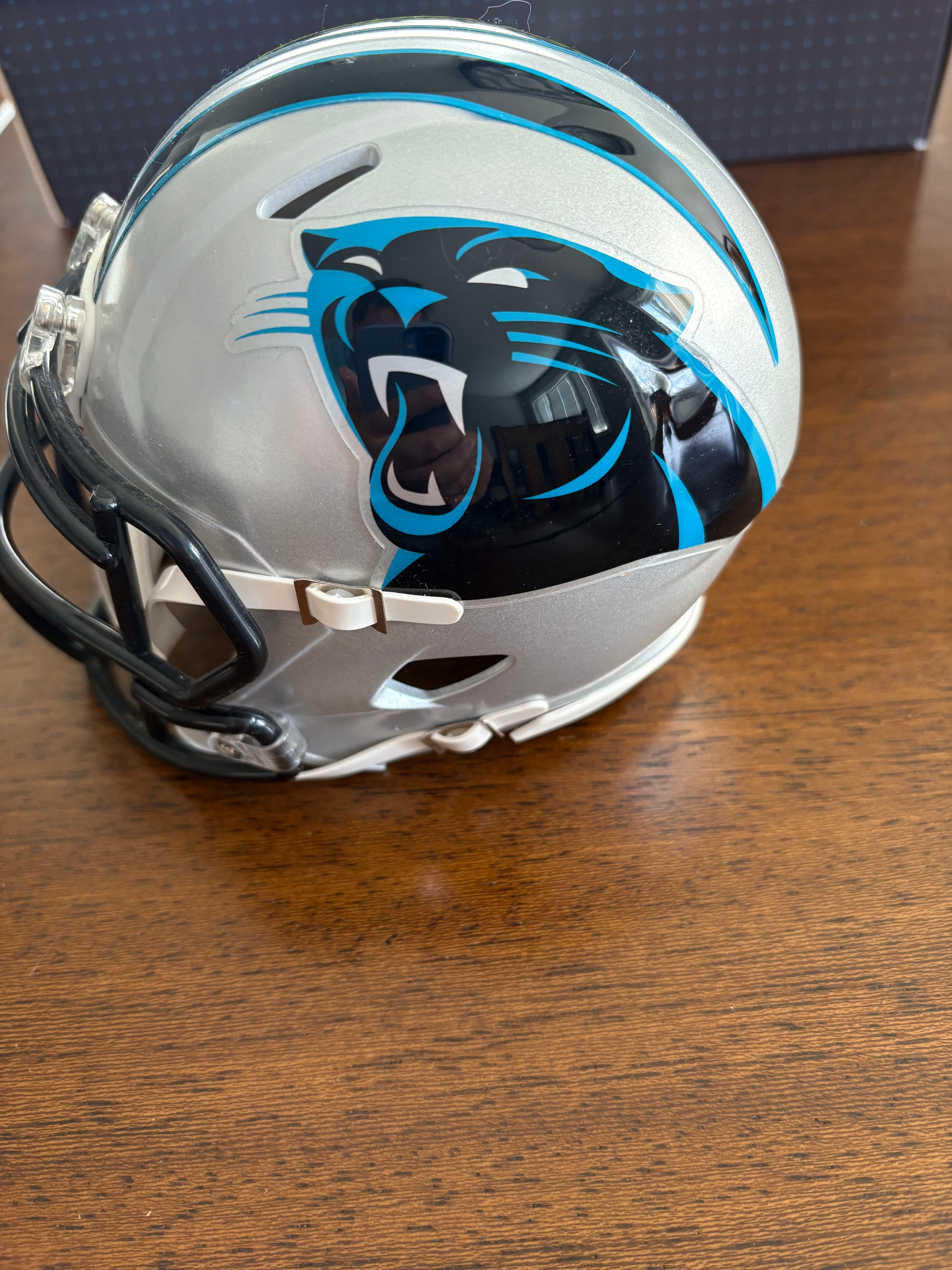Carolina Panthers Riddell Mini Football Helmet