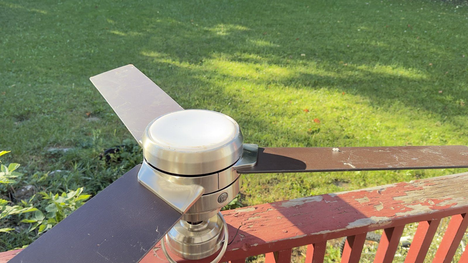 GE Ceiling Fan – 3 Blades, Brushed Nickel, Costco Item 1183872 - photo 2