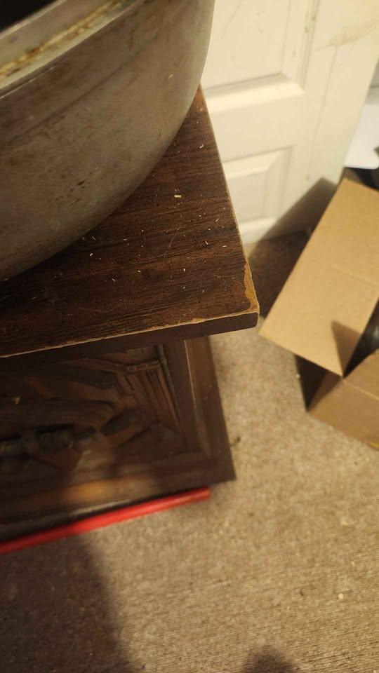 Vintage Spanish Revival Style Wooden Cabinet / Sideboard - photo 2