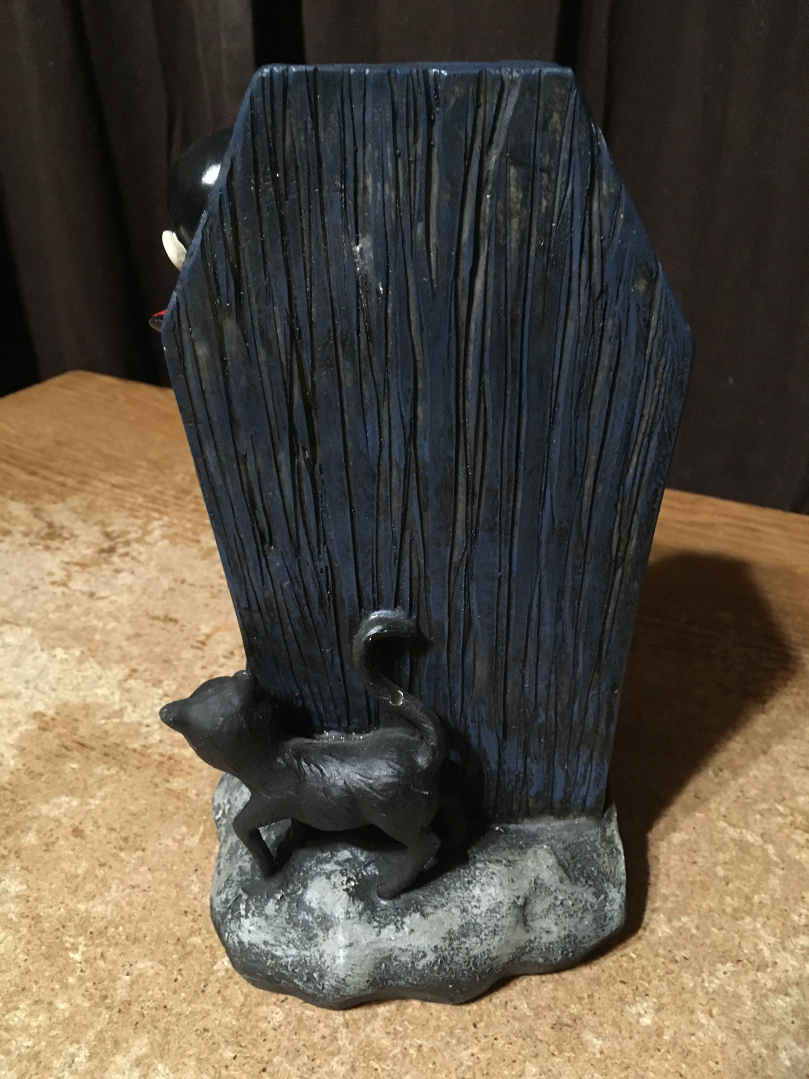 DRACULA VAMPIRE BOOKEND DOORSTOP RESIN PLASTIC FIGURE HALLOWEEN - photo 3