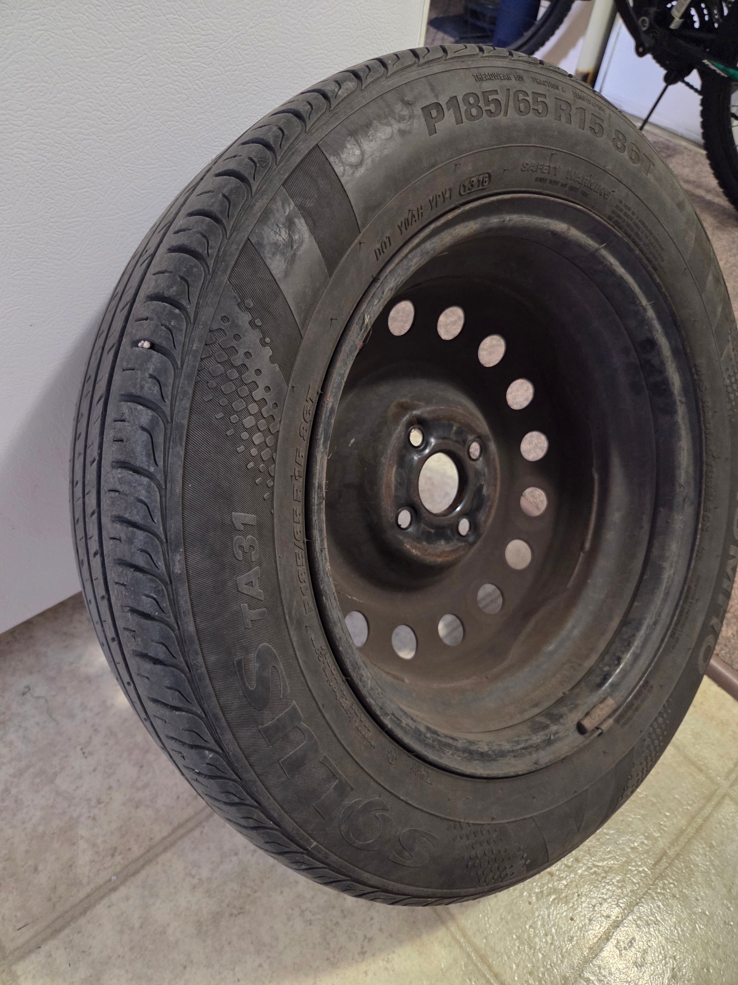 Winter Tires with rim P185/65R15 86T - photo 4