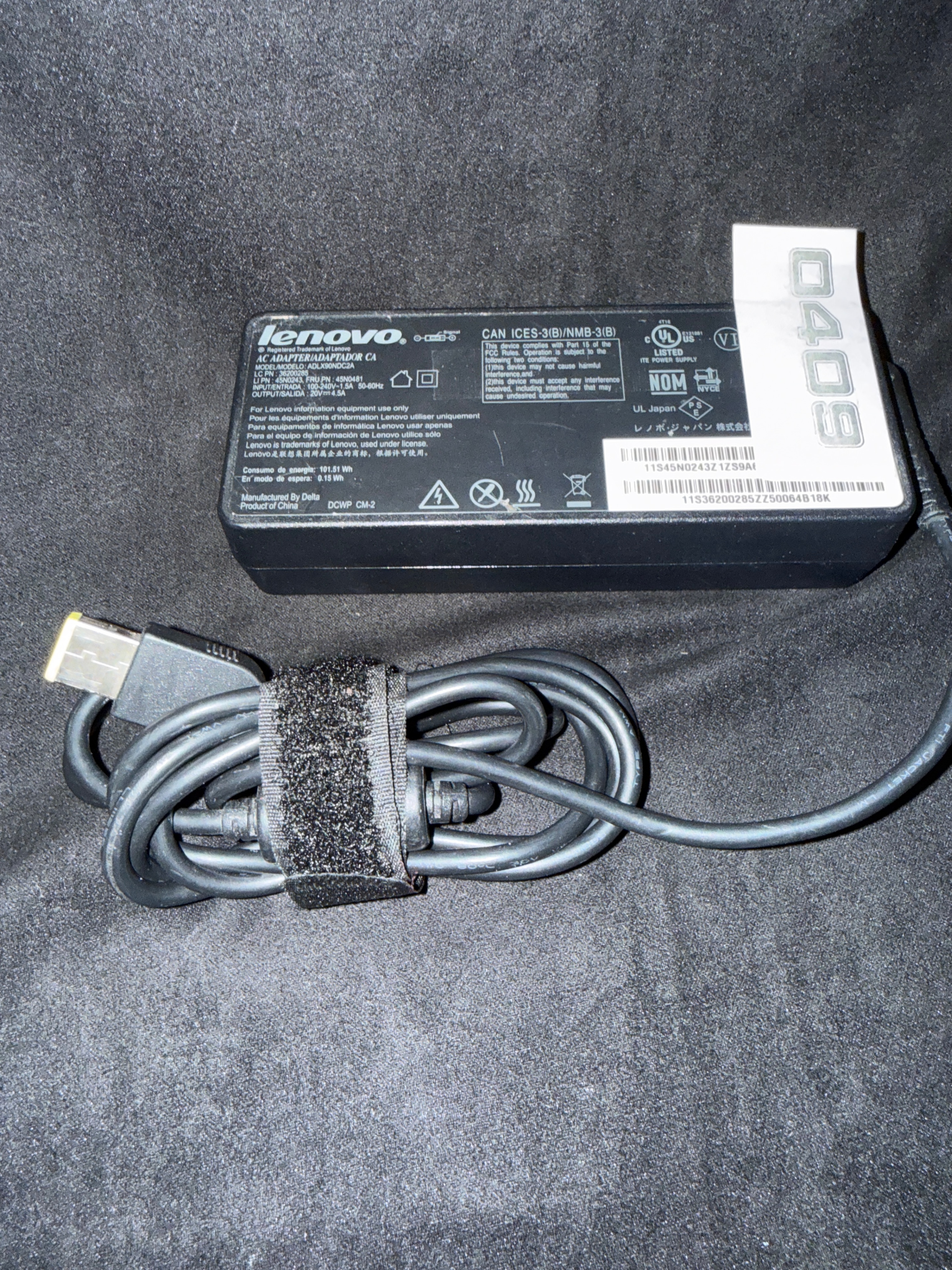 USED LENOVO Brand POWER ADAPTORS