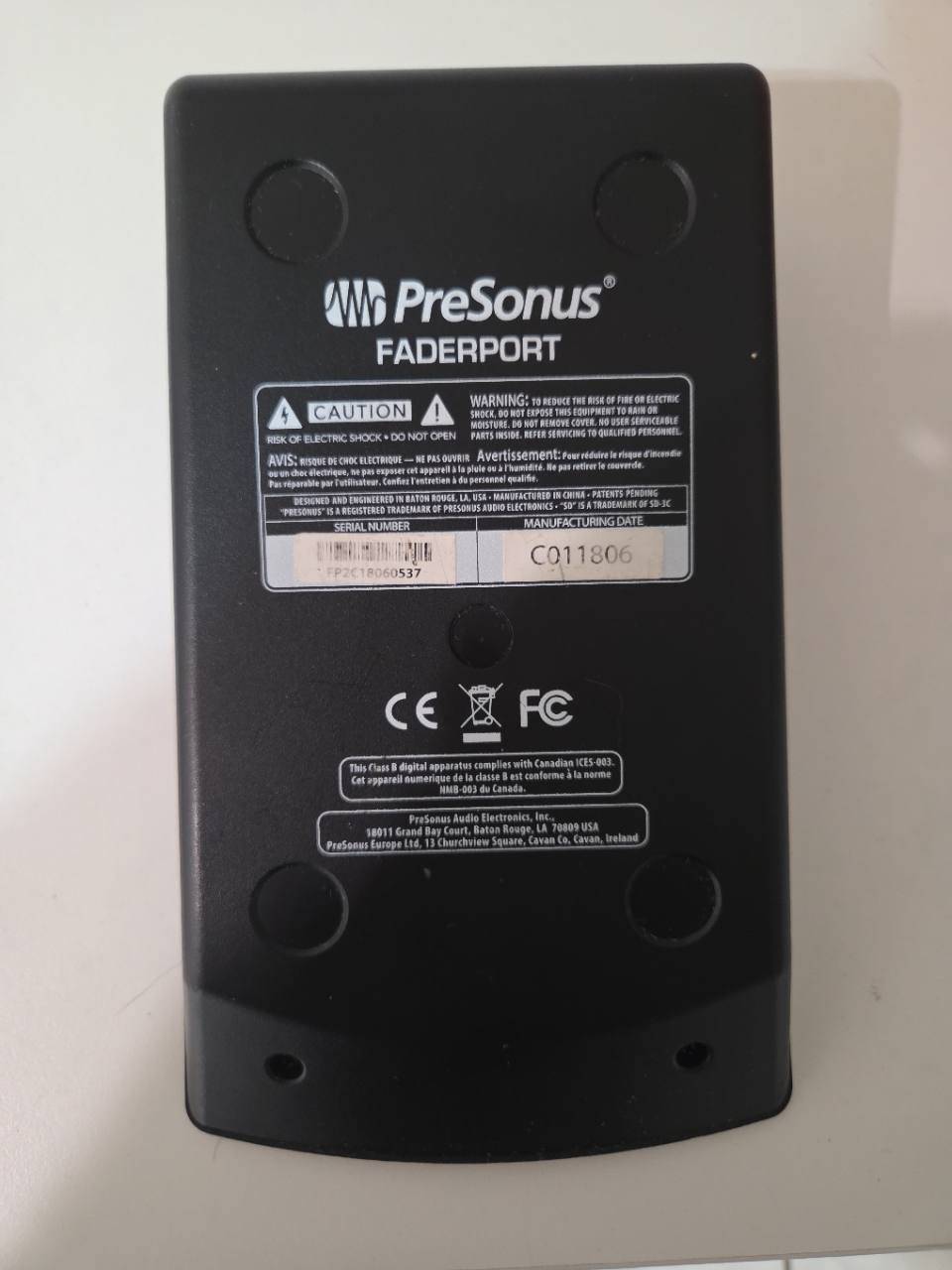 PreSonus FaderPort V2 DAW Controller – Power Adapter & USB Cable - photo 2