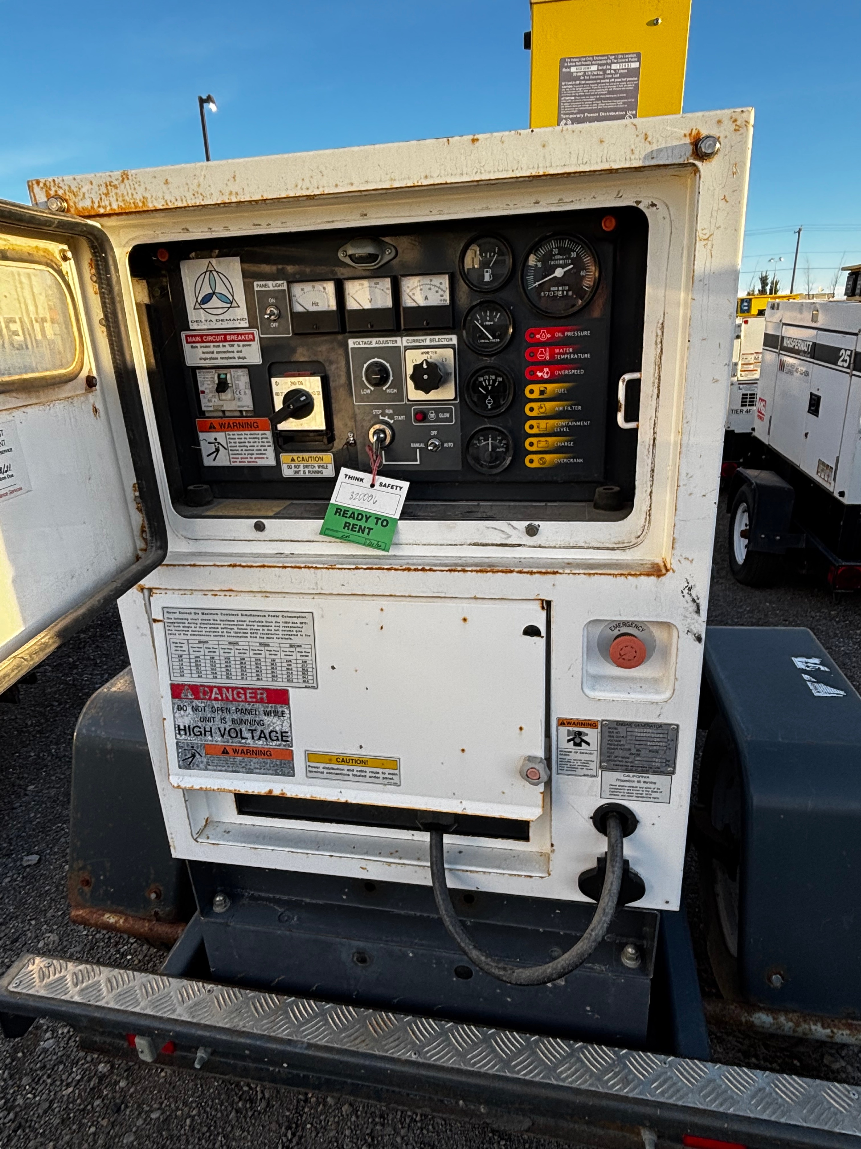25KVA 20KW Diesel Towable Generator - photo 3