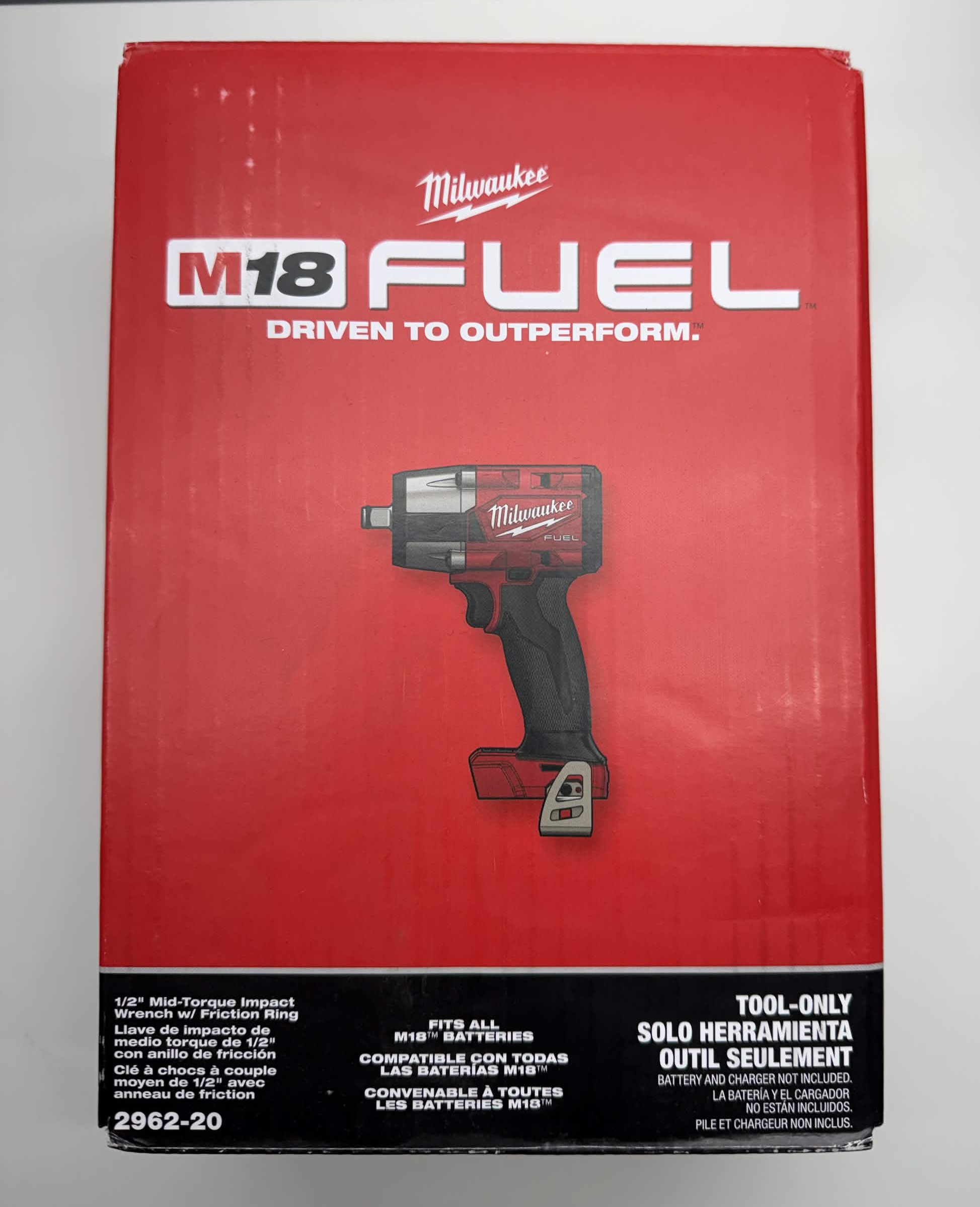 Milwaukee M18 1/2" Impact Wrench