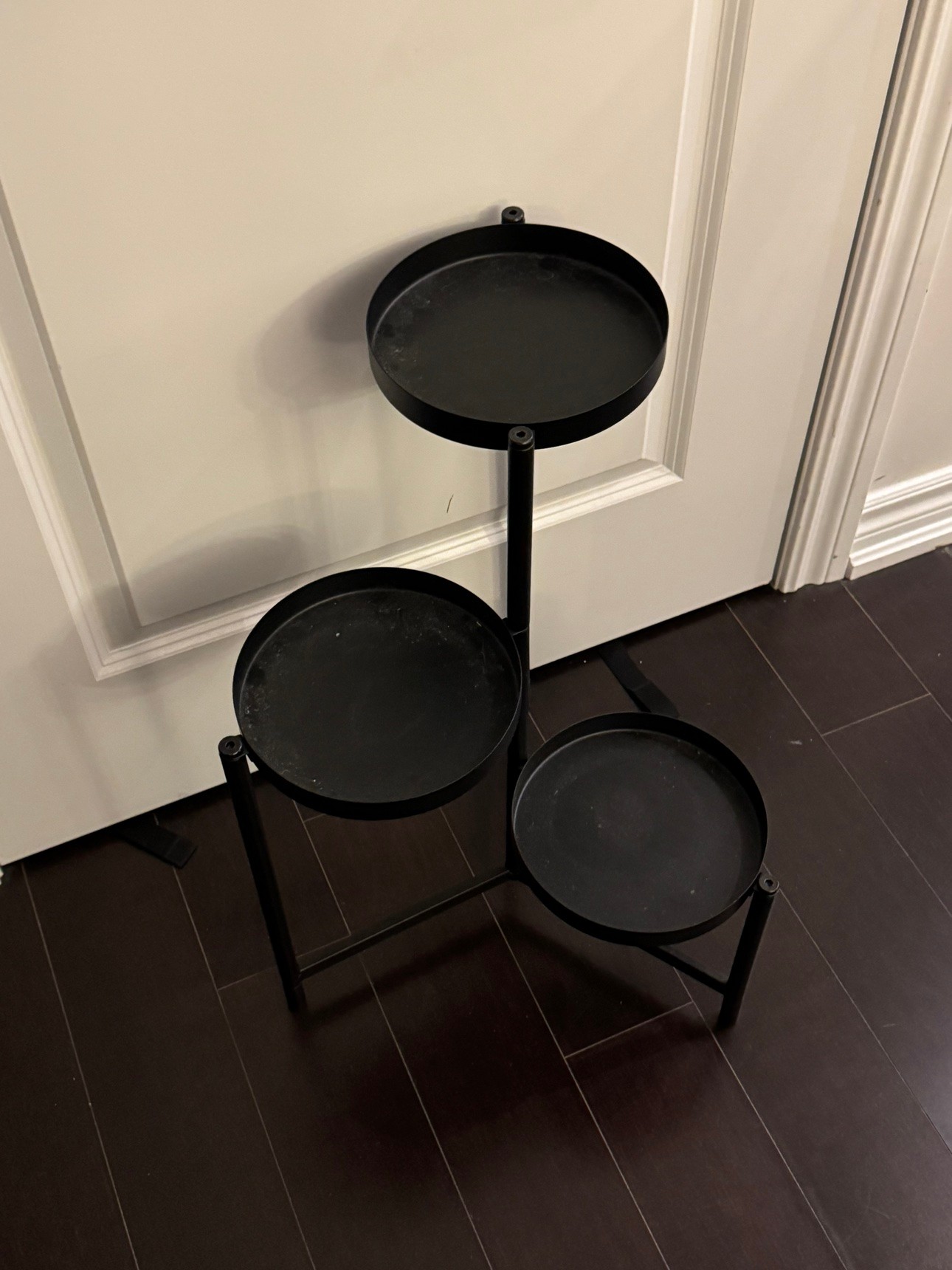 IKEA OLIVBLAD Plant Stand - Black, 3-Tier ($24.99 + tax new)