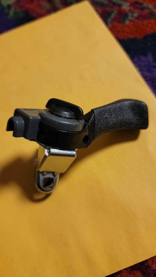 Vintage mountain bike left side NOS Suntour thumb shifter L - photo 3