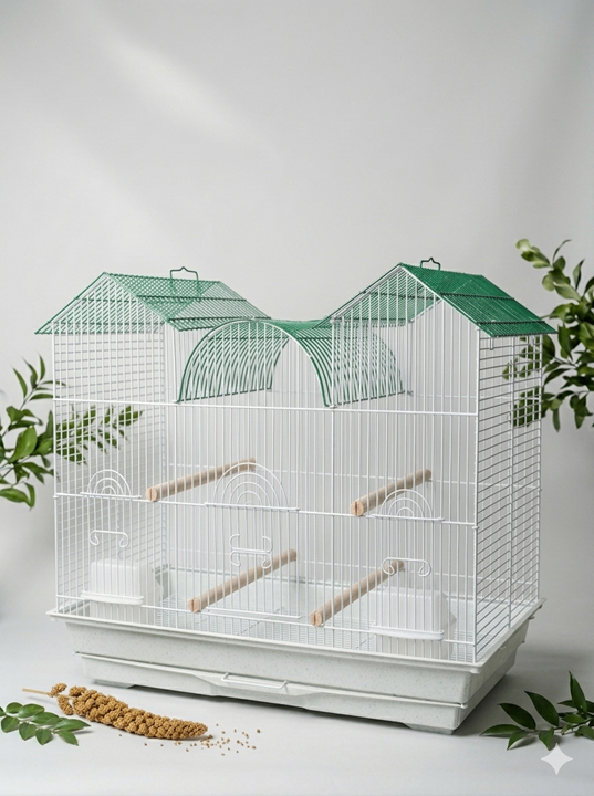 26x14" House Roof Bird Cage - photo 3
