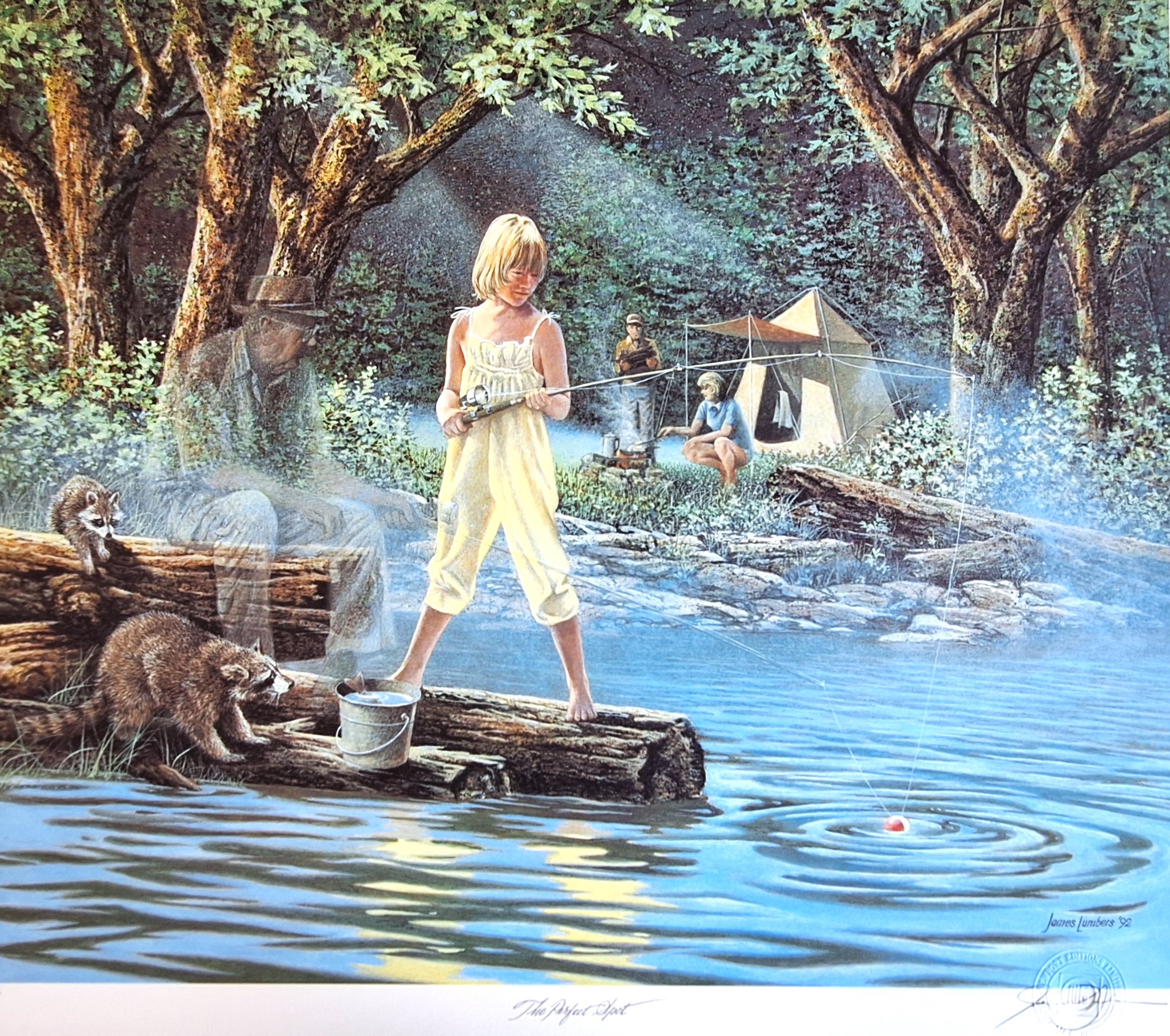 James Lumbers "The Perfect Spot" Limited Edition Print