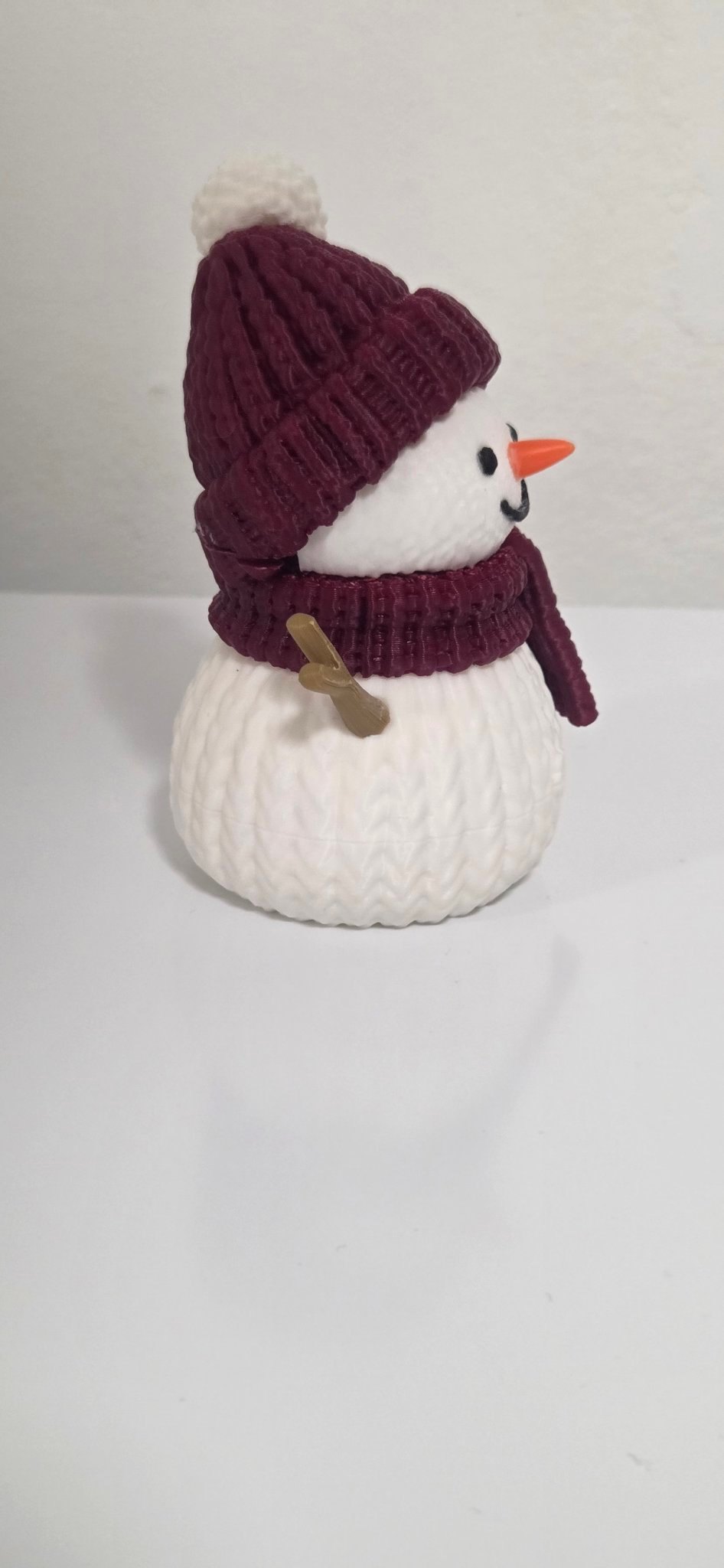 Knitted Snowman — 3D Printed Christmas Decor · $10 - photo 2