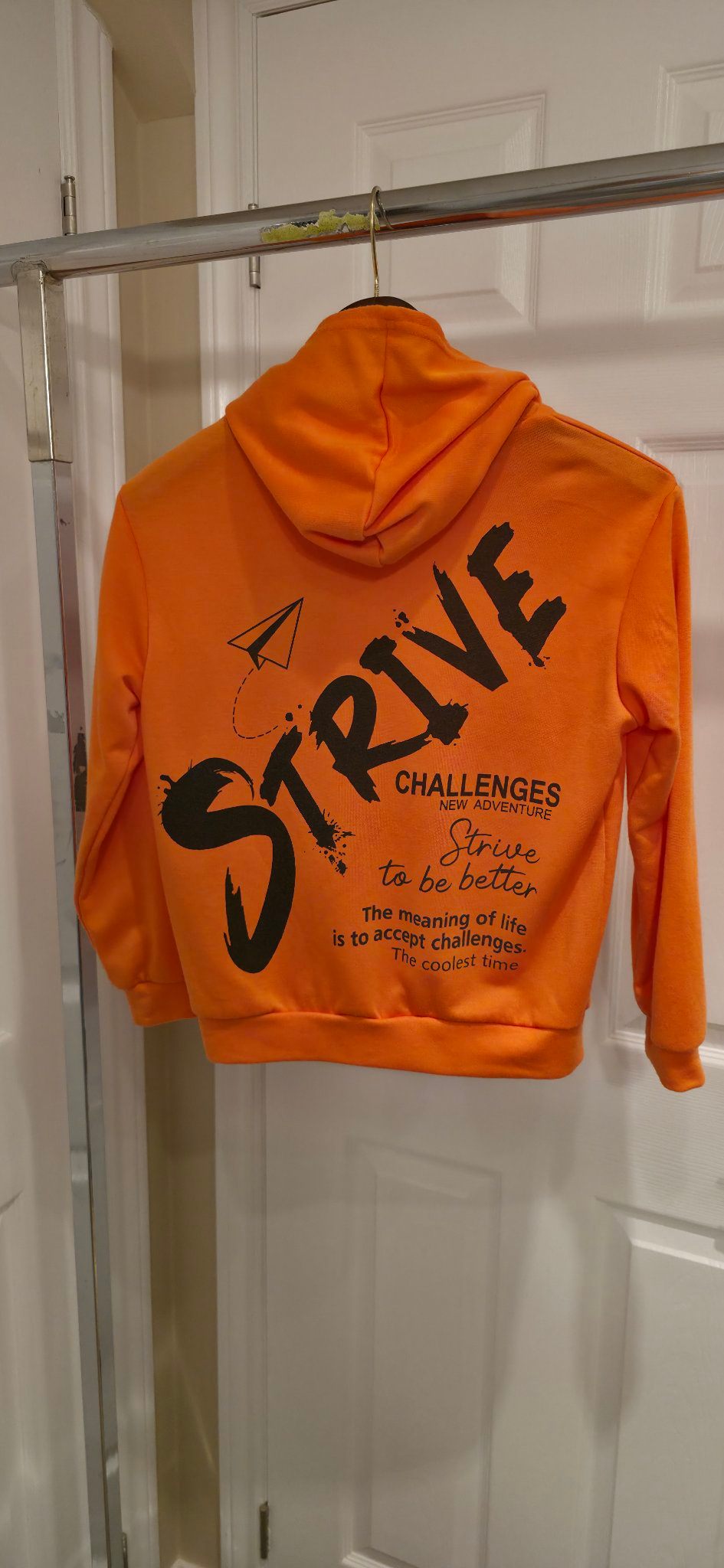 Kids SHEIN STRIVE hoodie size 10Y, orange - photo 2