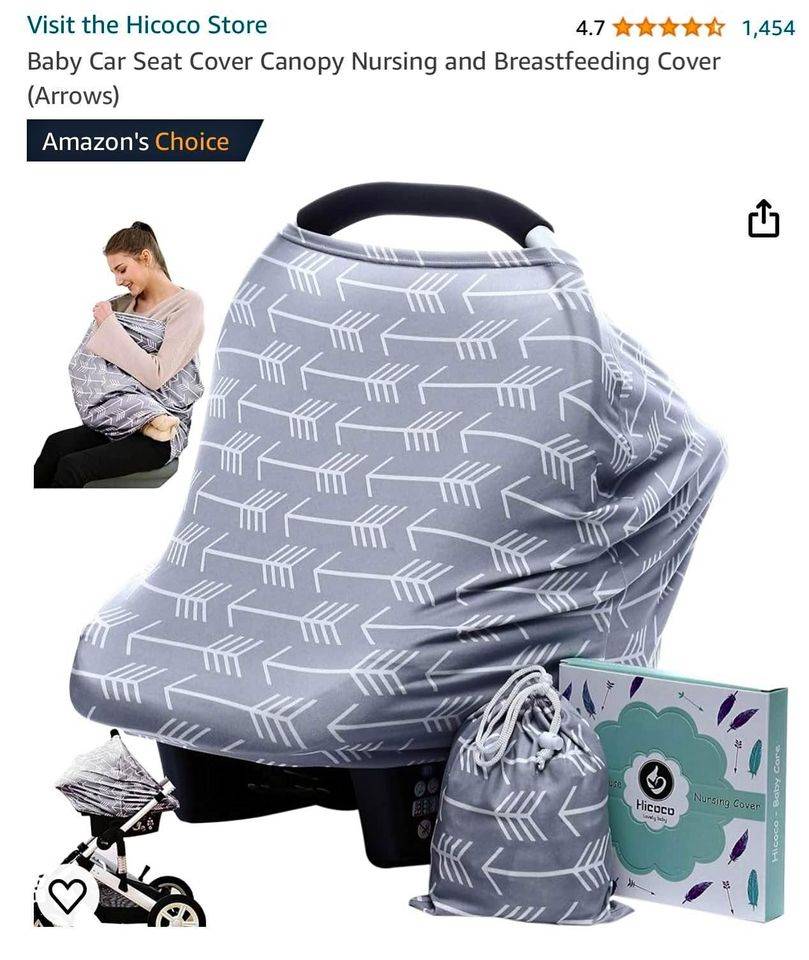 Hicoco - car seat and nursing cover