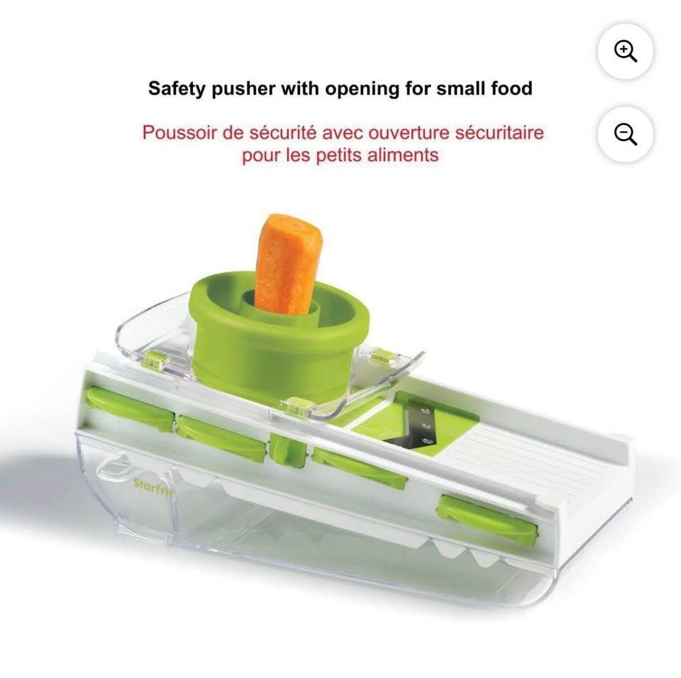 Starfrit Mandoline Slicer, 5 Blades (Used – like new) - photo 2