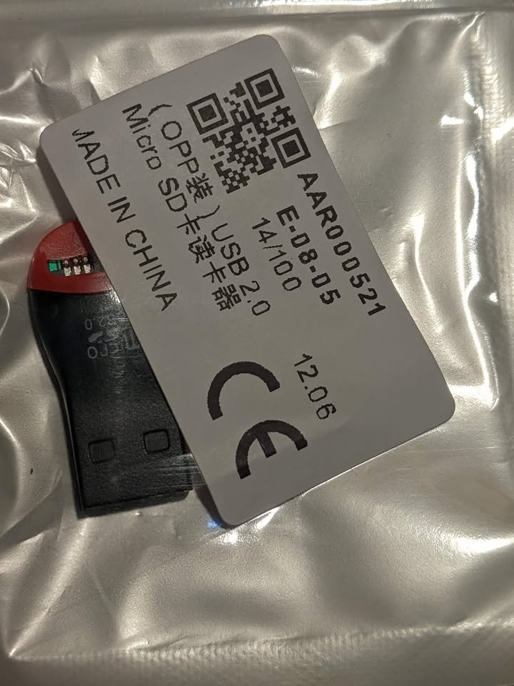 Micro SD card reader, USB2.0, brand new, $5 each, $10 for 3 - photo 2