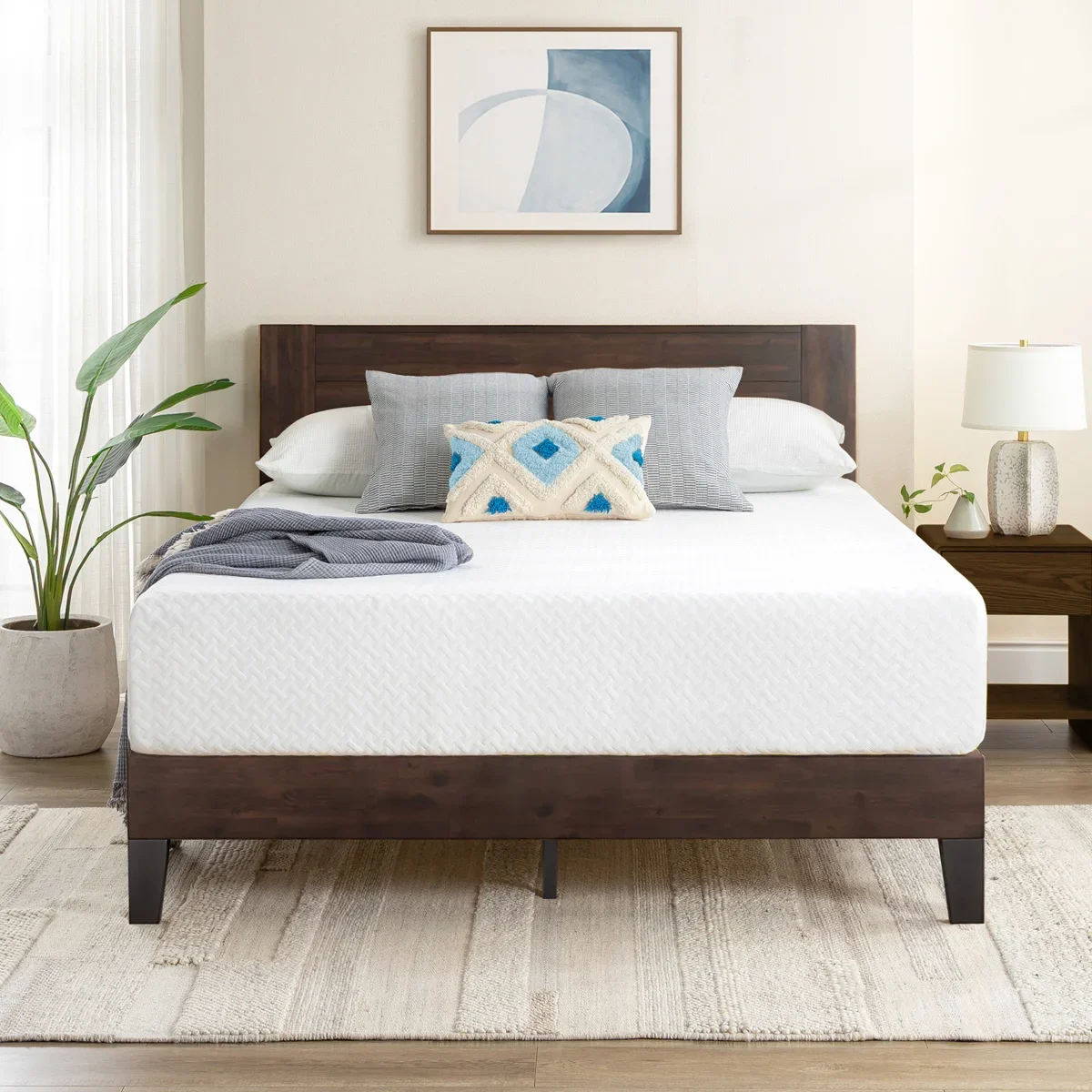 Wayfair Queen 12" Cooling Gel Memory Foam Mattress - photo 5