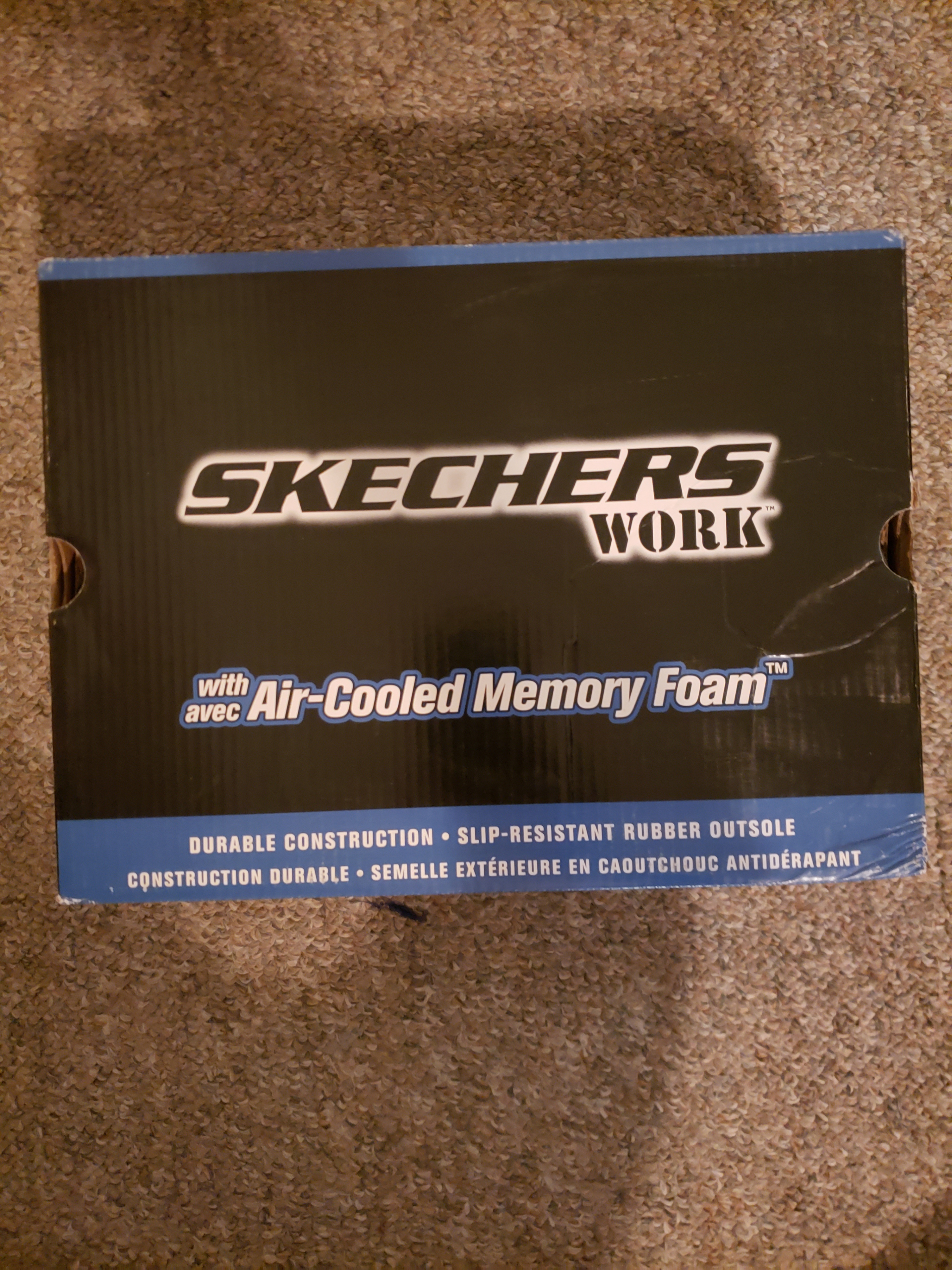 Skechers Men's Alloy Lightweight (steel toe) Shoes Size 9. New. - photo 5