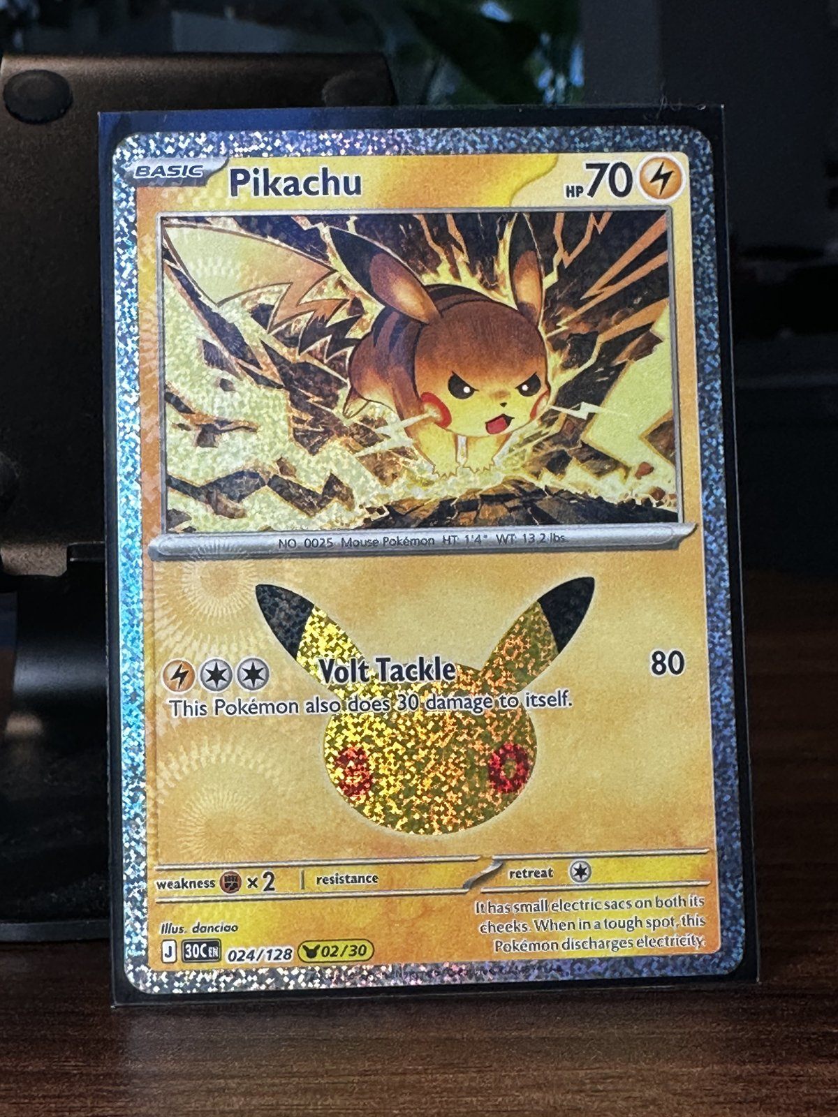 Pikachu 024/128 (02/30) - Pokemon 30th Celebration