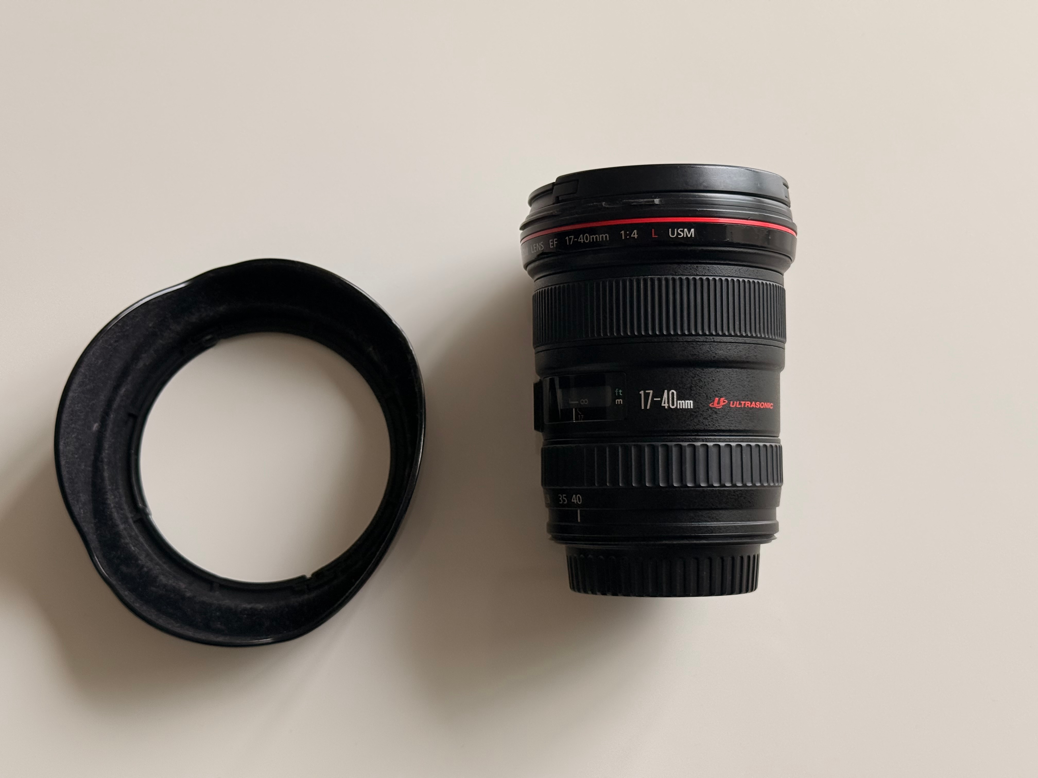 Canon EF 17-40mm f/4L USM pro ultra-wide-angle zoom lens