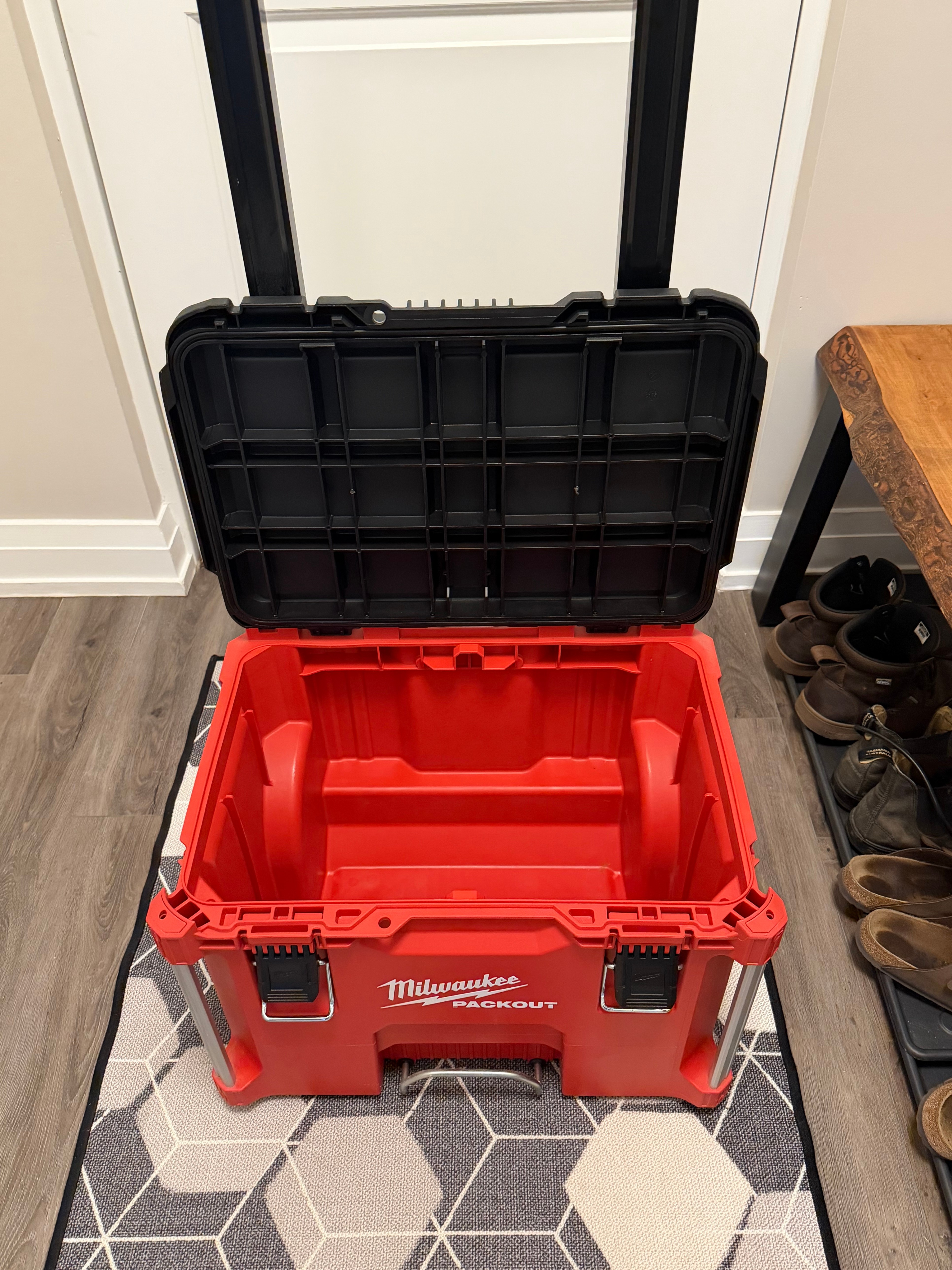 Milwaukee PACKOUT Rolling Tool Box + Medium Tool Box (2-Piece) - photo 4