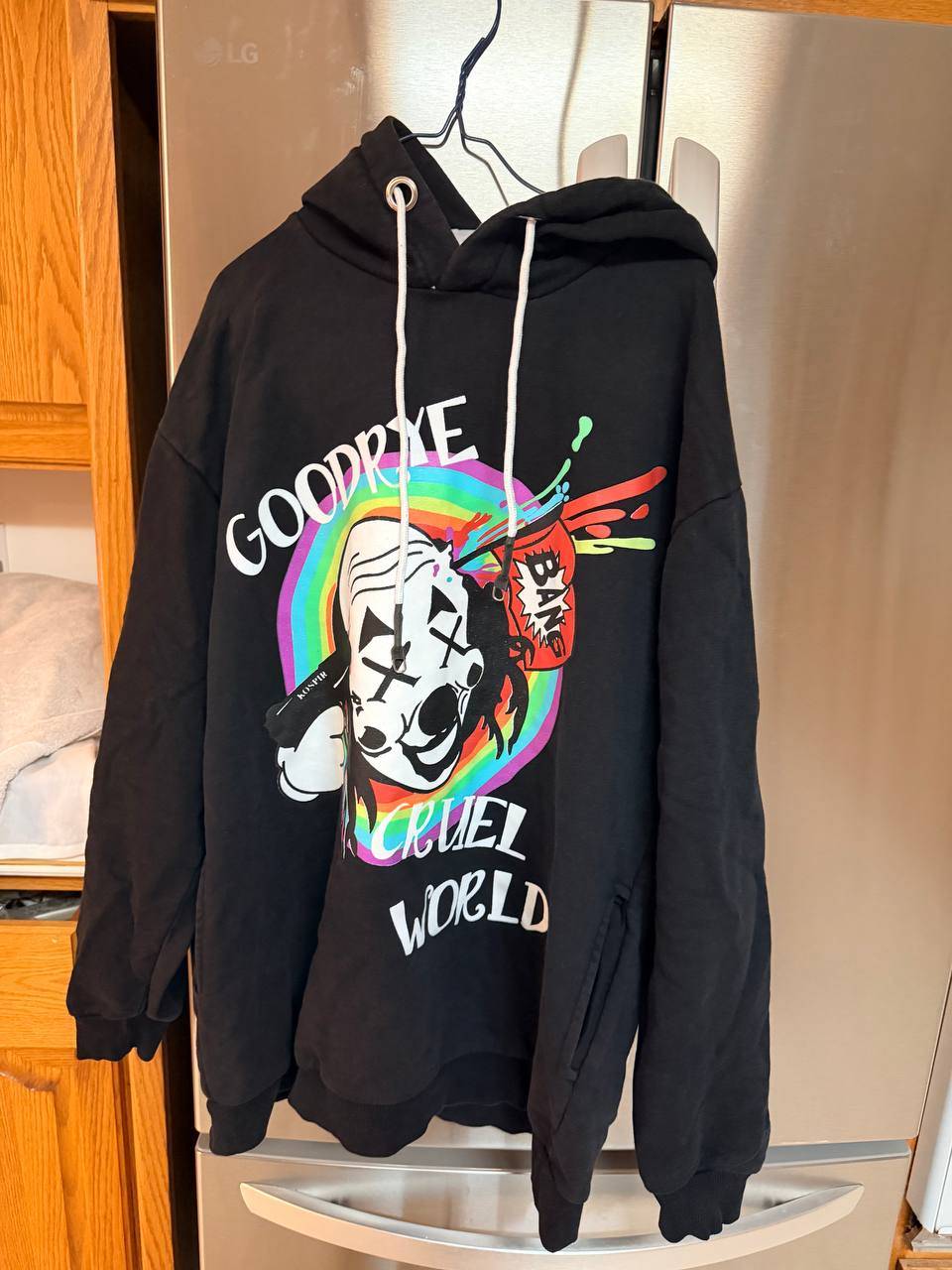 Black  Graphic Hoodie