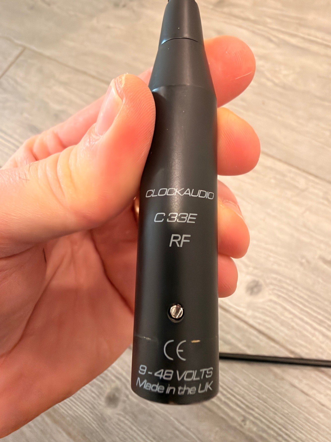 Pair of Clockaudio C33E RF Gooseneck Microphones