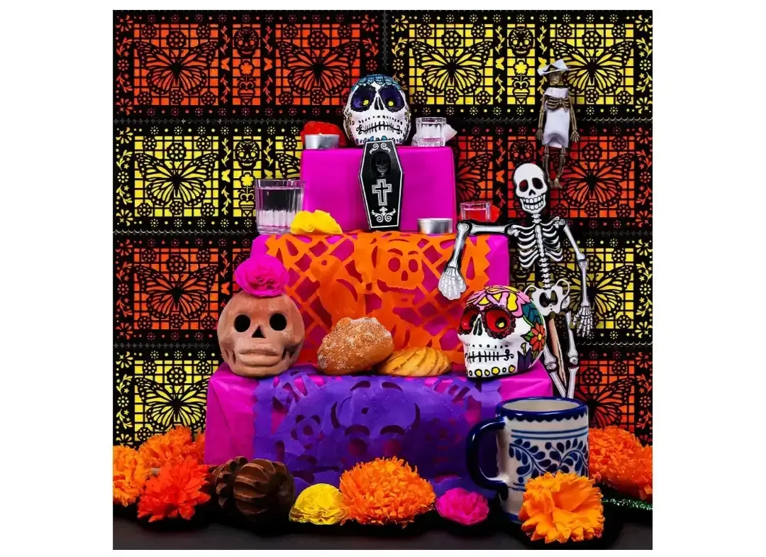 Epakh Day of the Dead Wall Decoration 12-Piece Set - photo 2