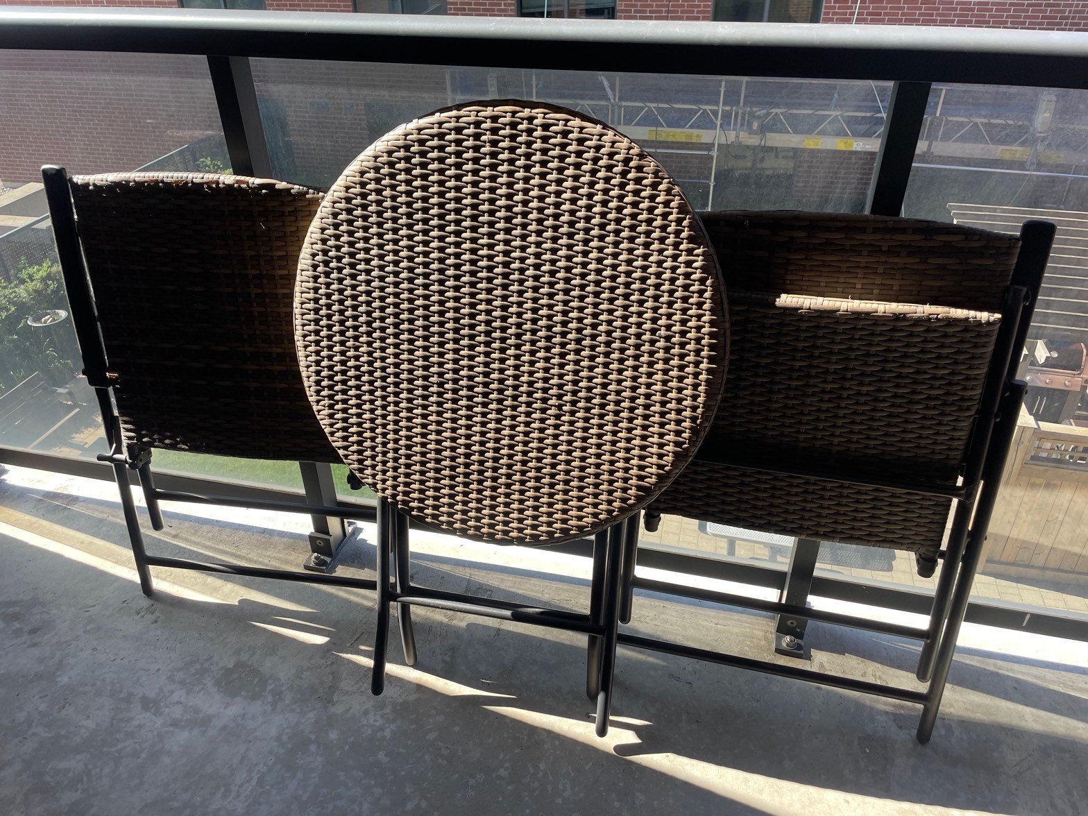 Patio bistro set, table + 2 chairs - photo 4