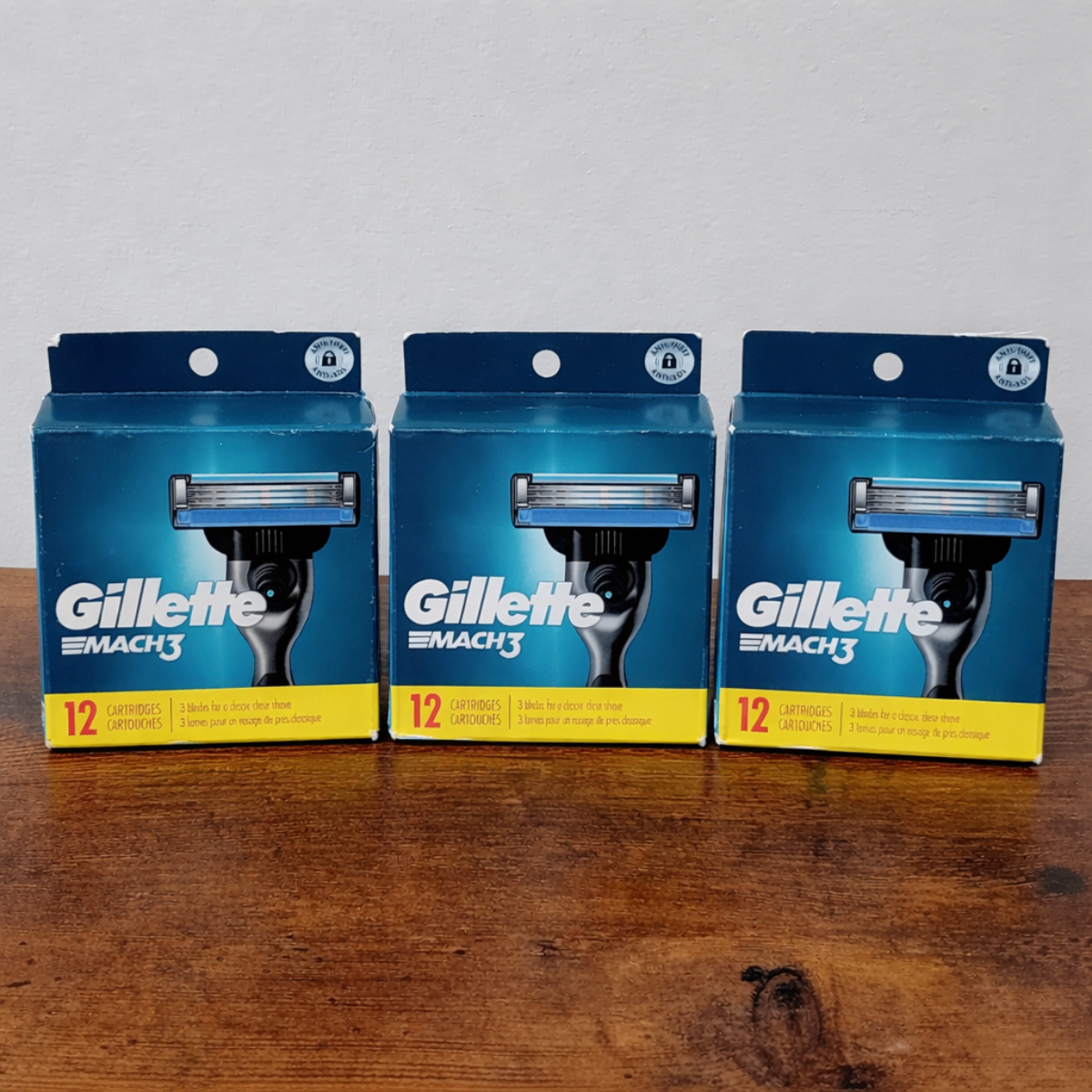 Store Price $56-12 Gillette Mach3 Razor Blade