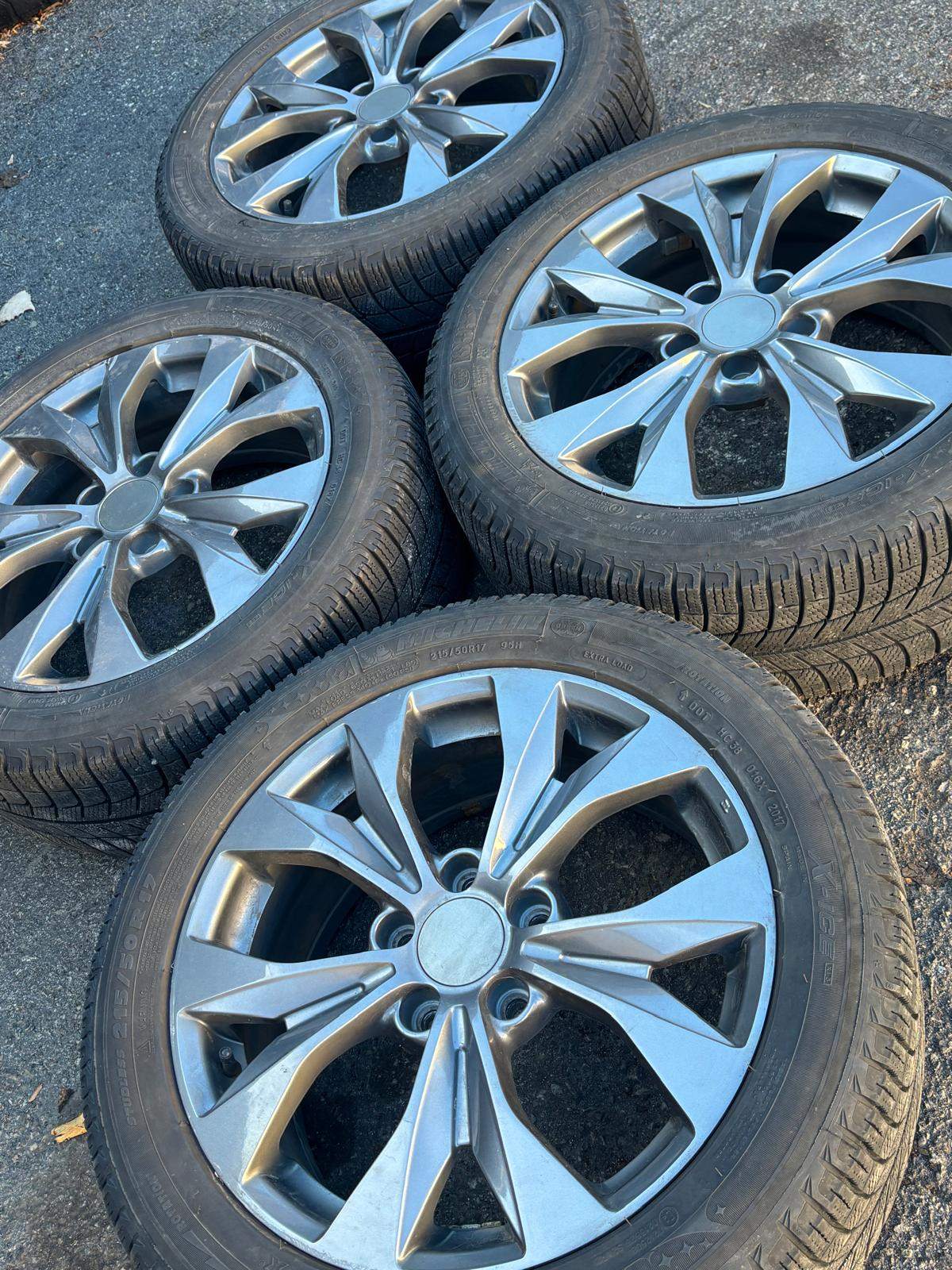 17”Honda Civic/TL/ILX/Accord(5x114)+215/50/R17 Michelin snows - photo 4