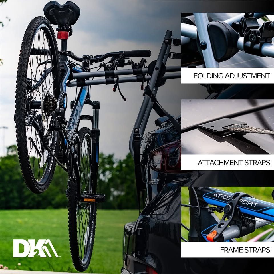 MSRP $145 |NEW DK2 3-Bike Truck Mount Bicycle Carrier - photo 4