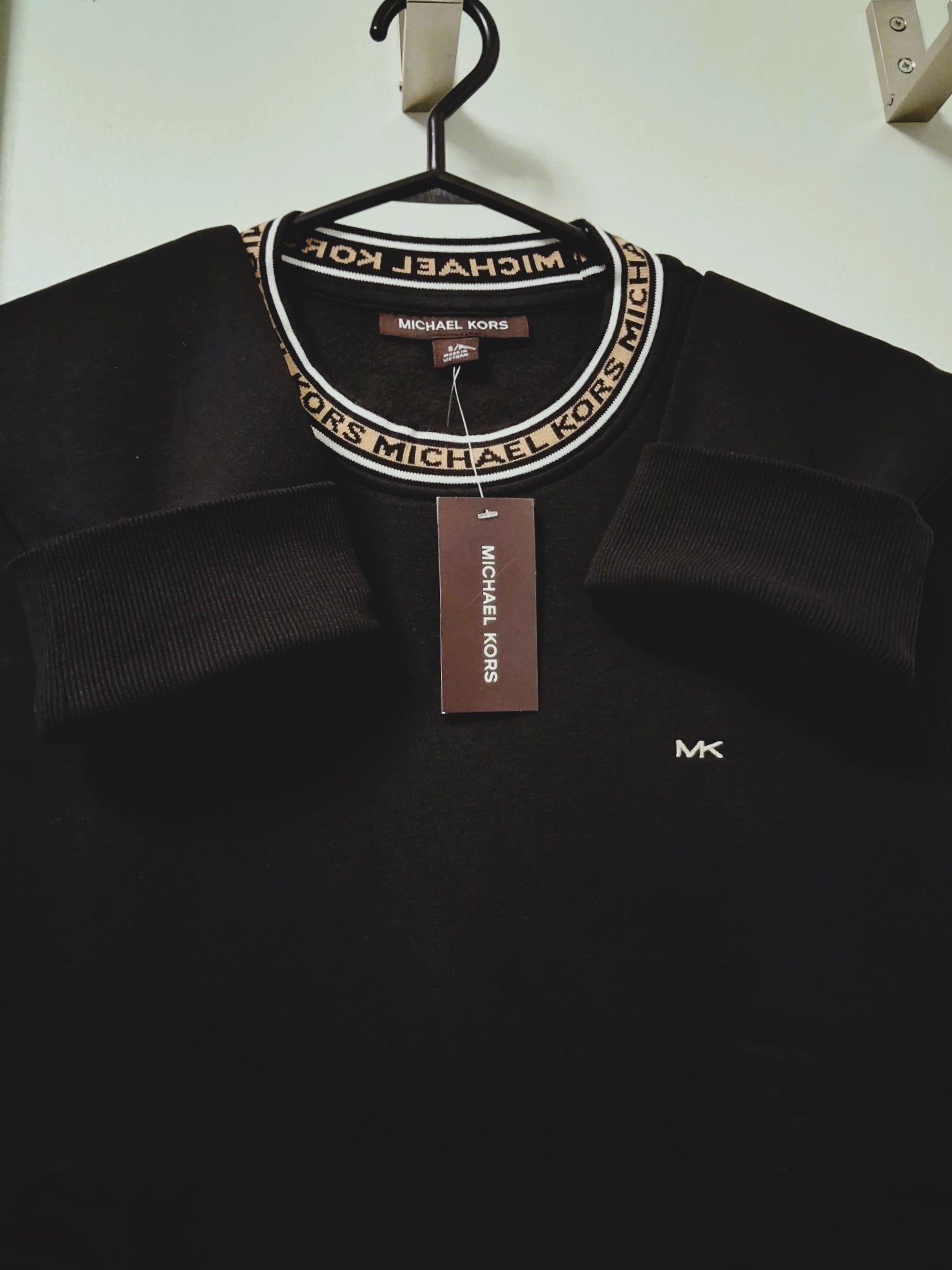Perfect Gift - New Michael Kors Logo Neck Crewneck Sweatshirt - photo 5