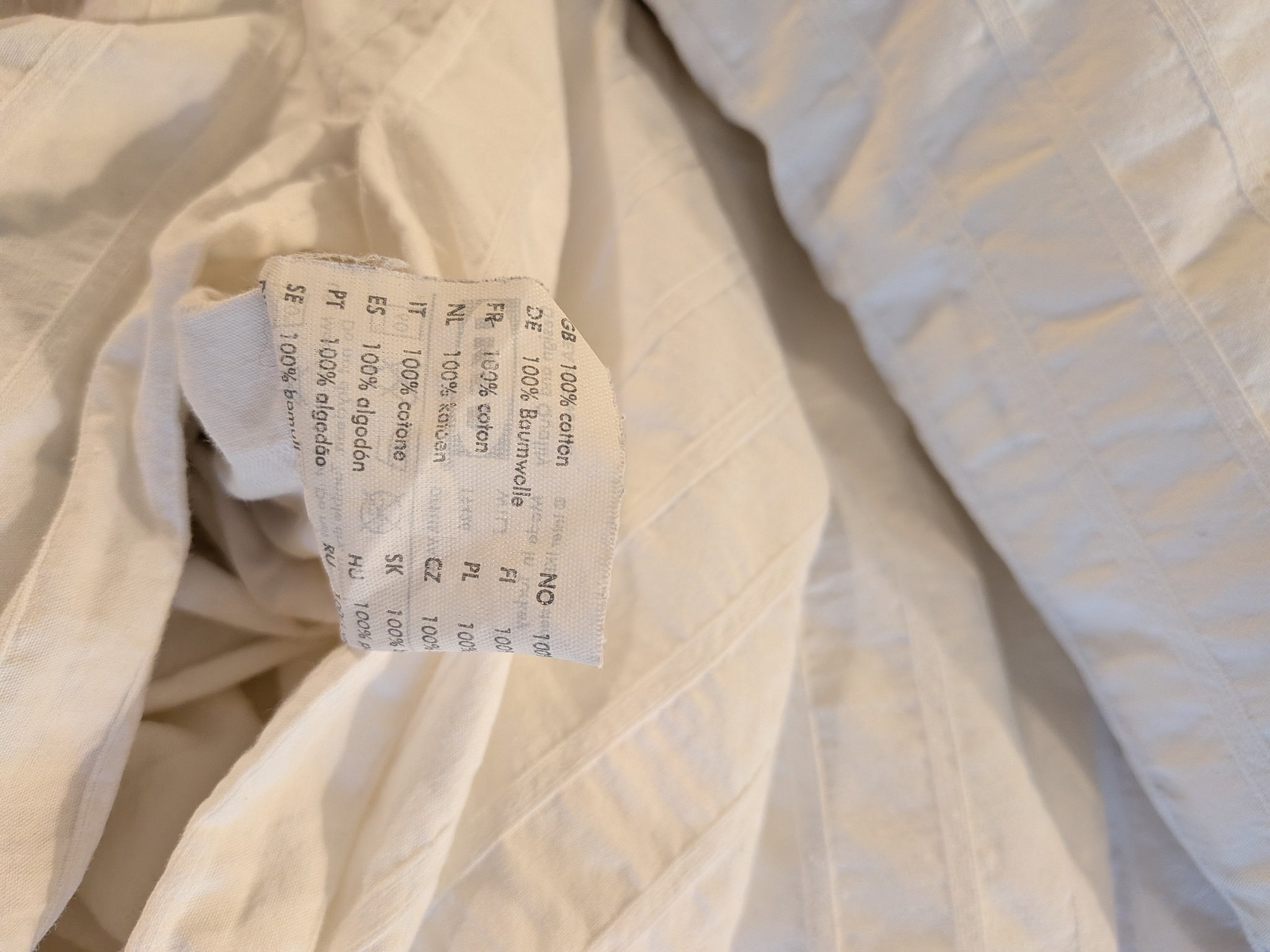 White Duvet and Cover Set, Double - photo 2