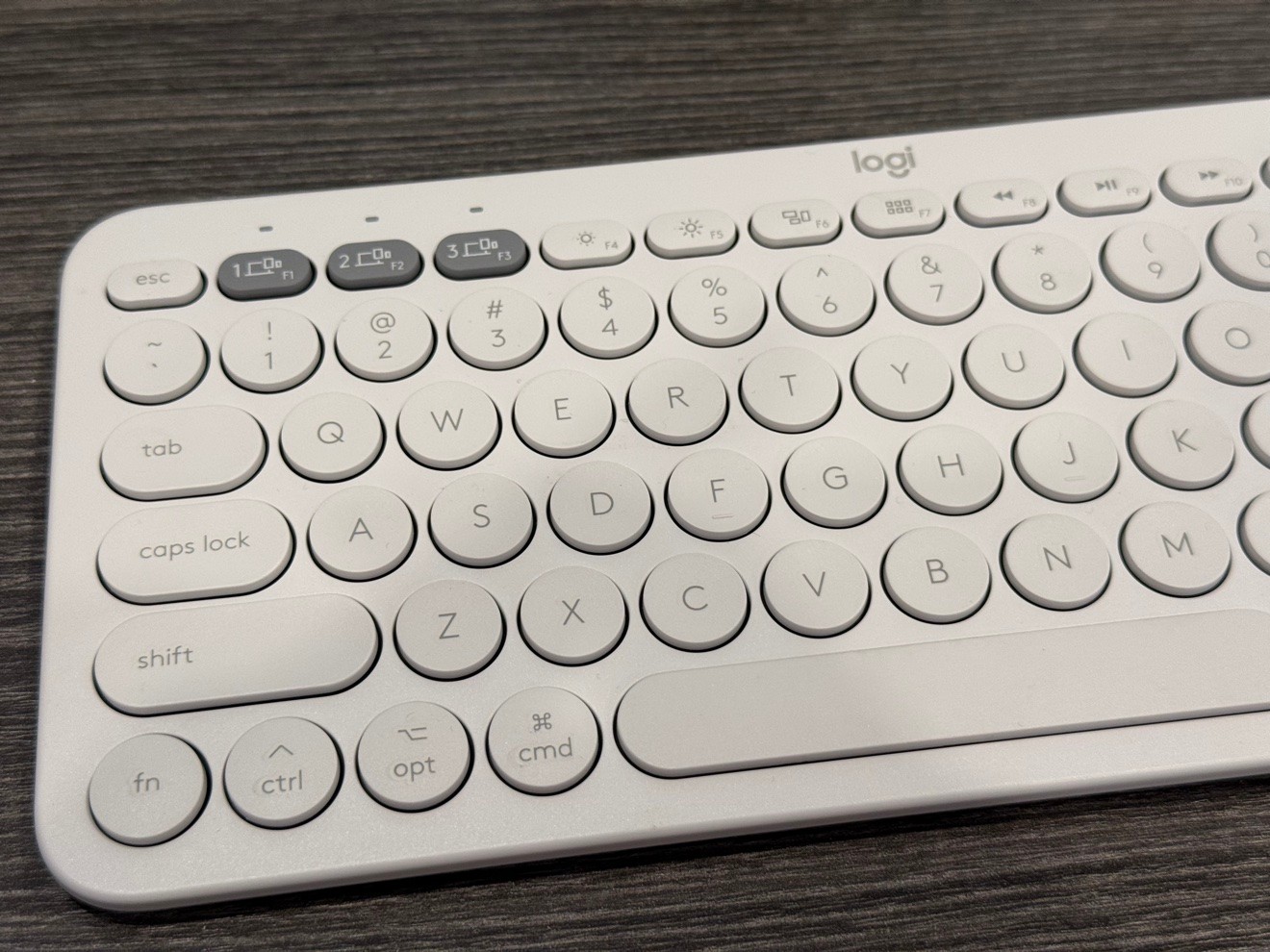 Logitech K380 Bluetooth Keyboard - White - photo 2